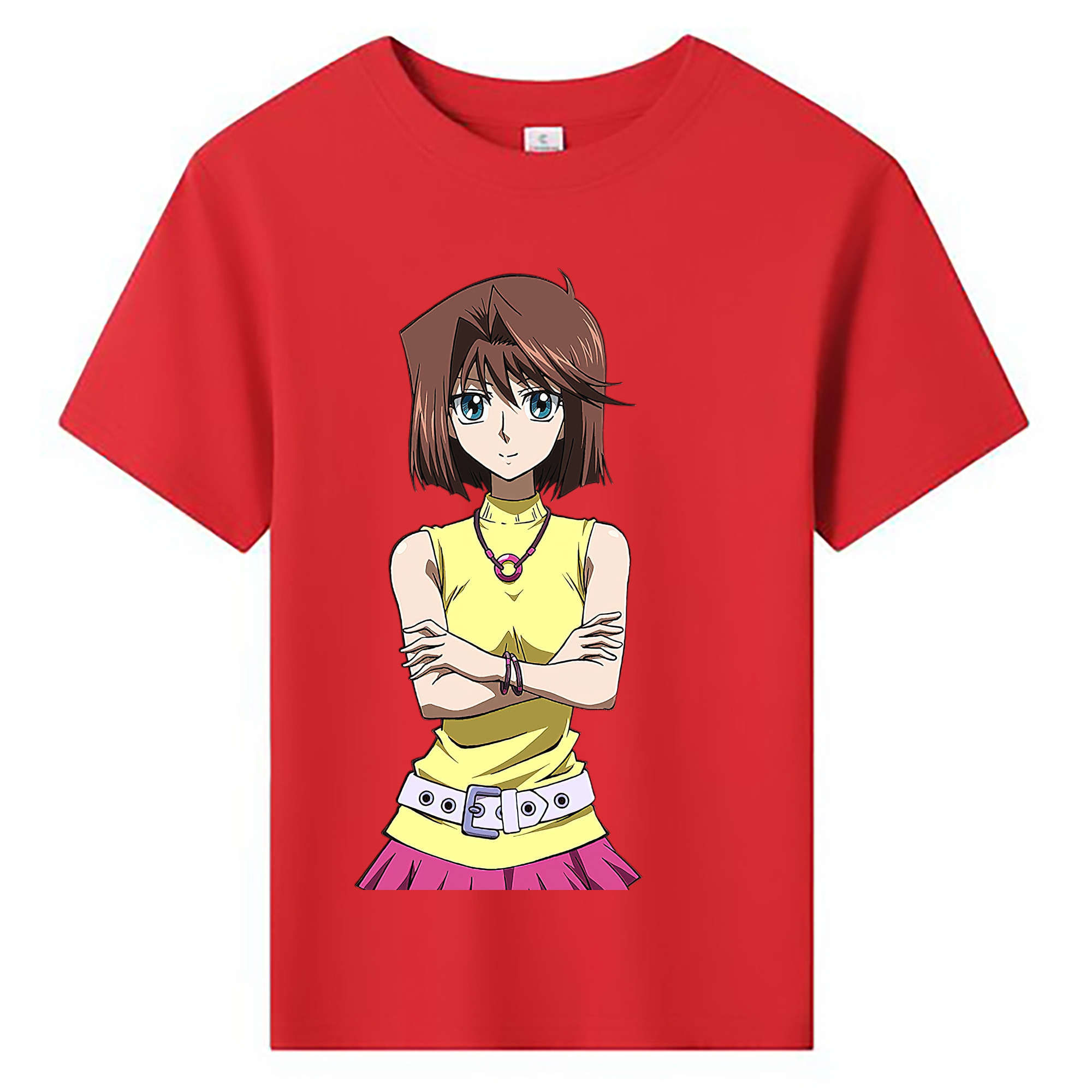 （画像用） 遊☆戯☆王 Yu-Gi-Oh! 綿100％キッズTシャツ（フロントプリント）