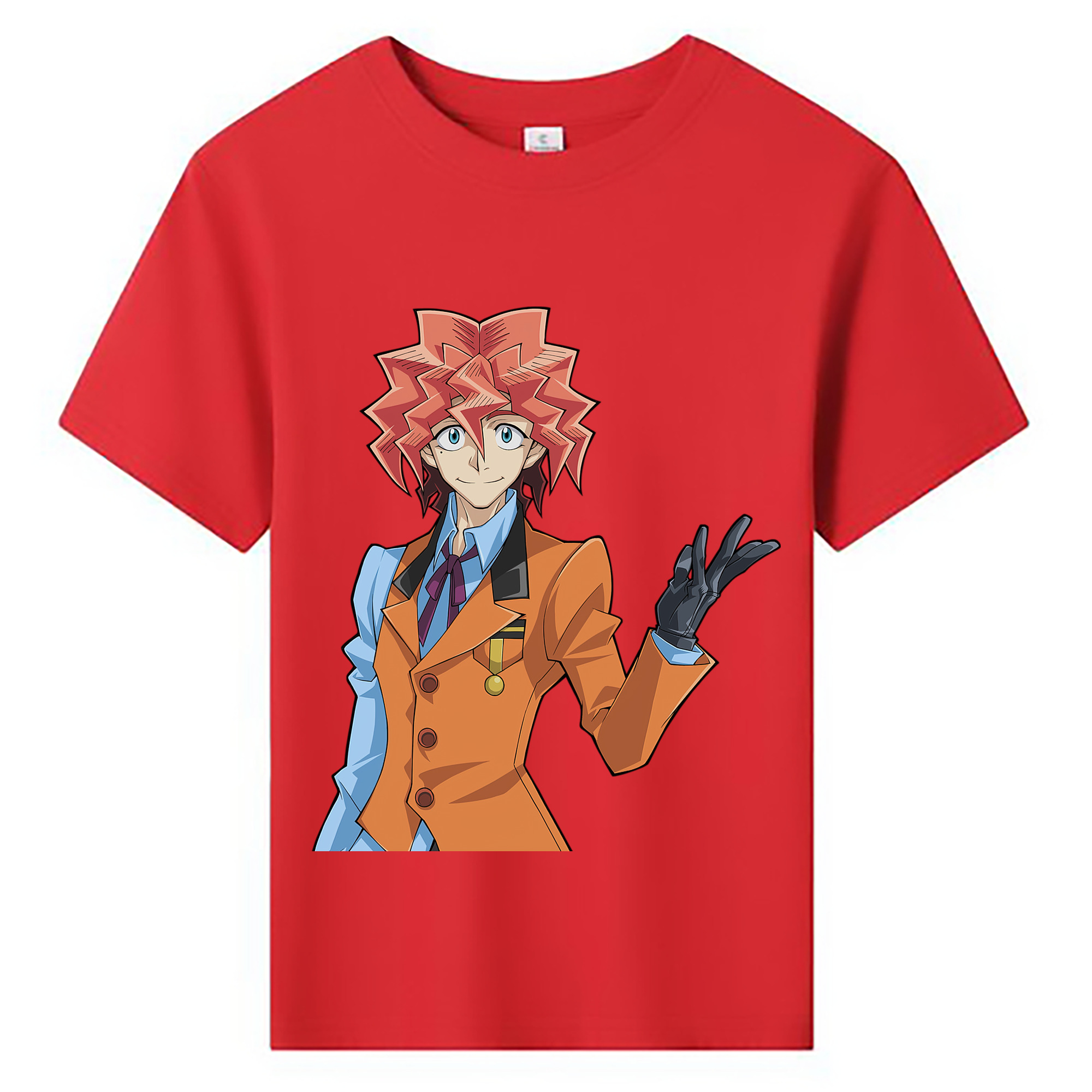 （画像用） 遊☆戯☆王 Yu-Gi-Oh! 綿100％キッズTシャツ（フロントプリント）