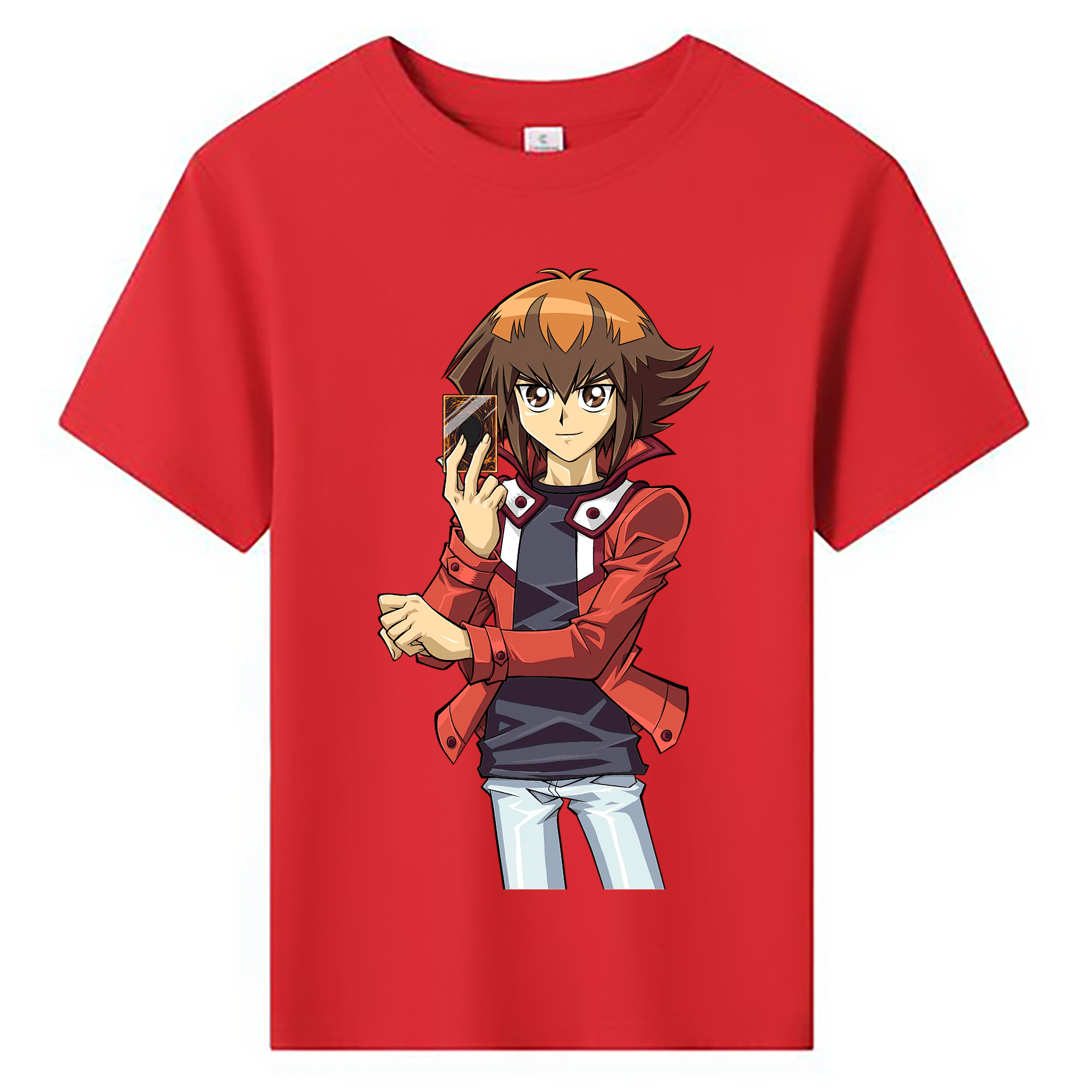 （画像用） 遊☆戯☆王 Yu-Gi-Oh! 綿100％キッズTシャツ（フロントプリント）