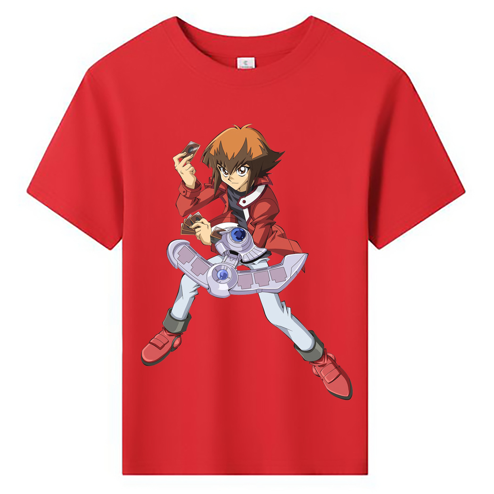 （画像用） 遊☆戯☆王 Yu-Gi-Oh! 綿100％キッズTシャツ（フロントプリント）