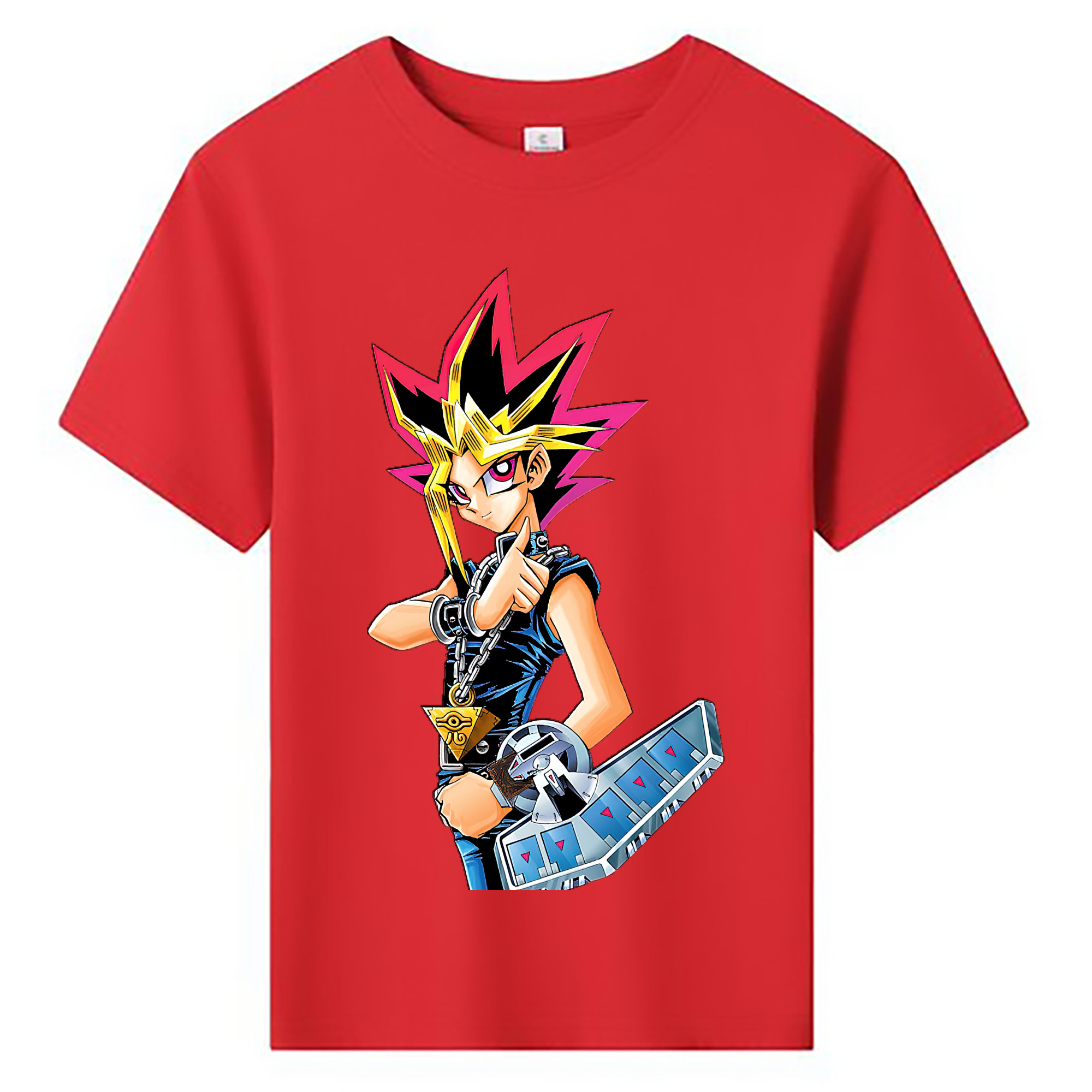 （画像用） 遊☆戯☆王 Yu-Gi-Oh! 綿100％キッズTシャツ（フロントプリント）