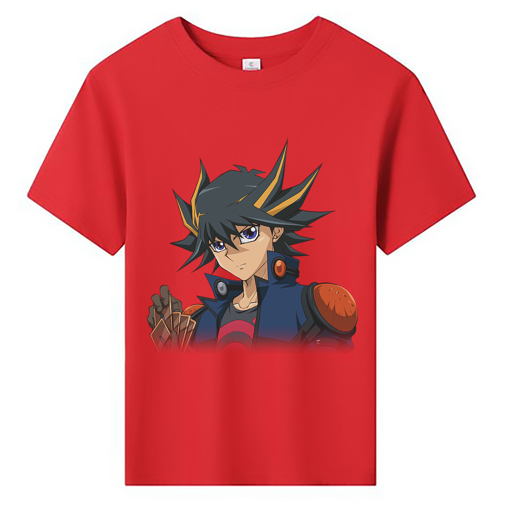 （画像用） 遊☆戯☆王 Yu-Gi-Oh! 綿100％キッズTシャツ（フロントプリント）