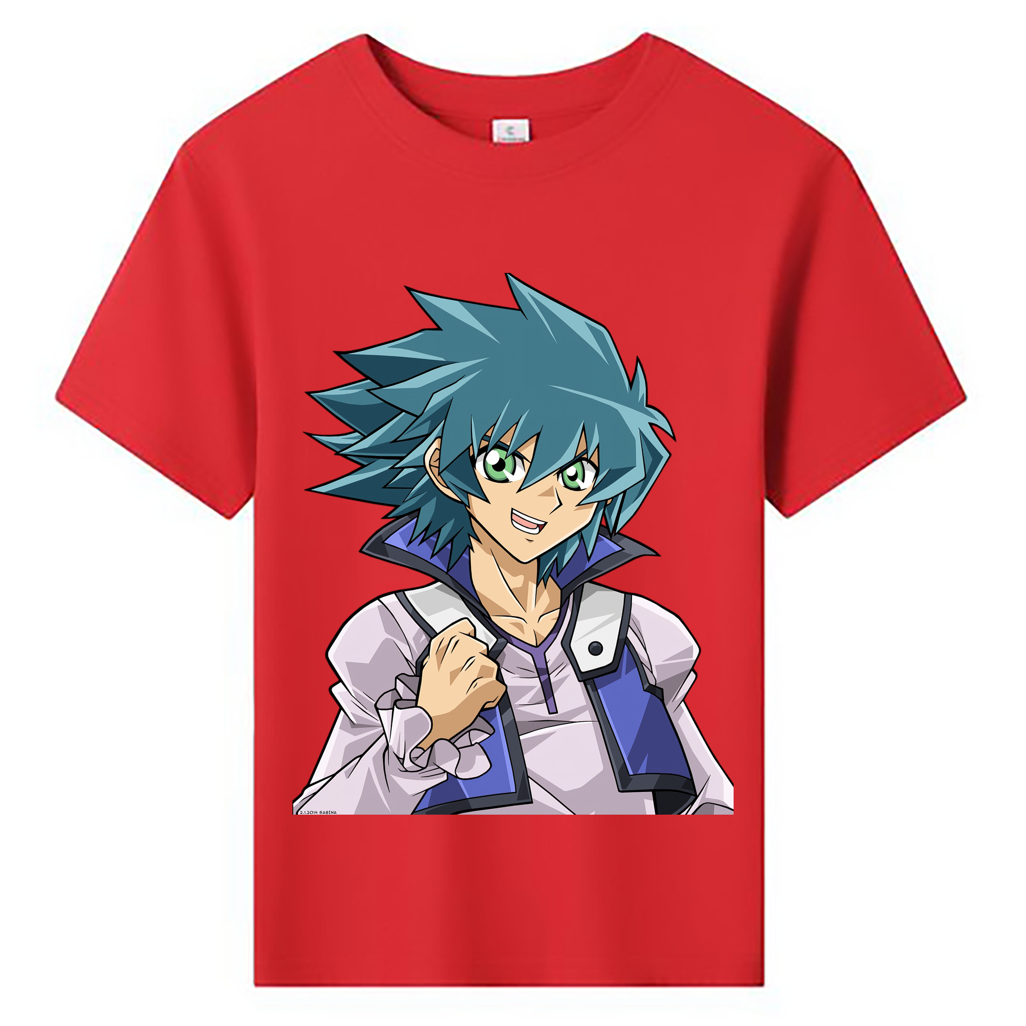 （画像用） 遊☆戯☆王 Yu-Gi-Oh! 綿100％キッズTシャツ（フロントプリント）