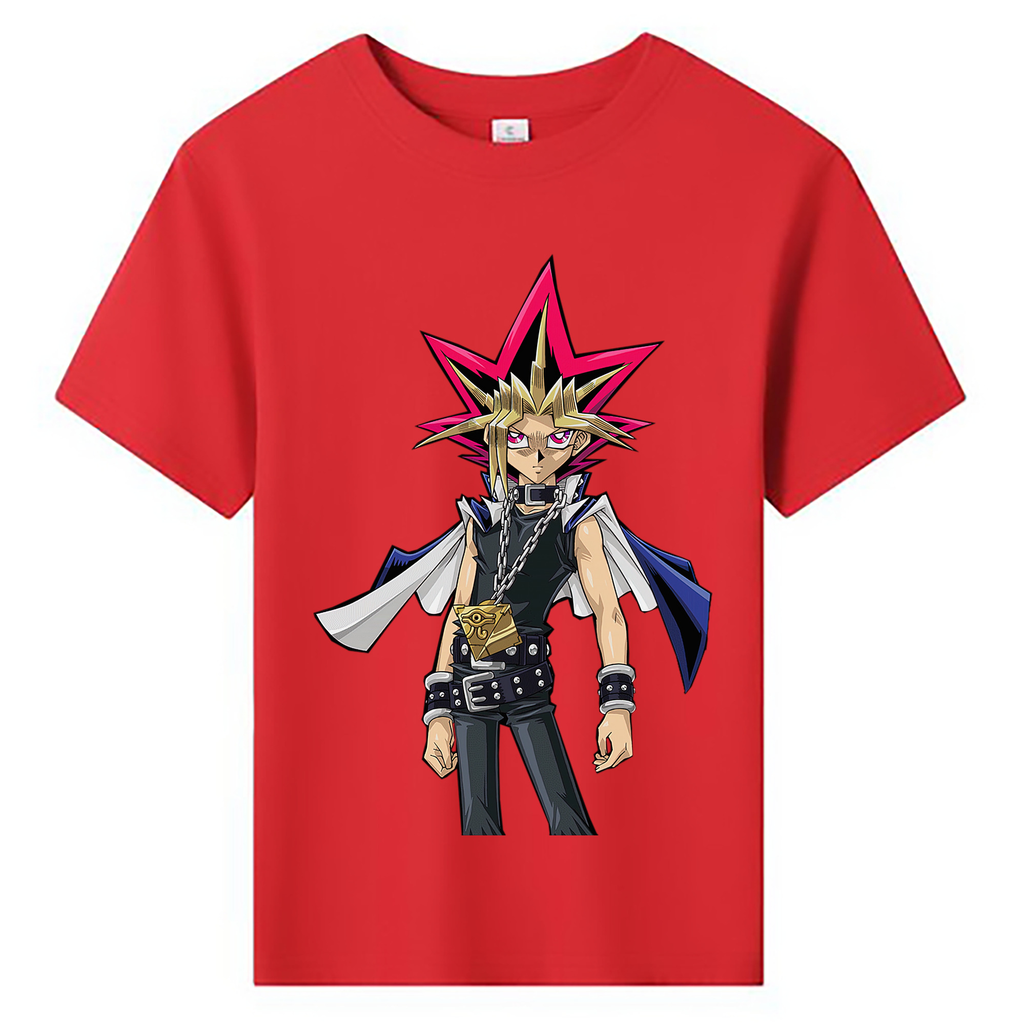 （画像用） 遊☆戯☆王 Yu-Gi-Oh! 綿100％キッズTシャツ（フロントプリント）