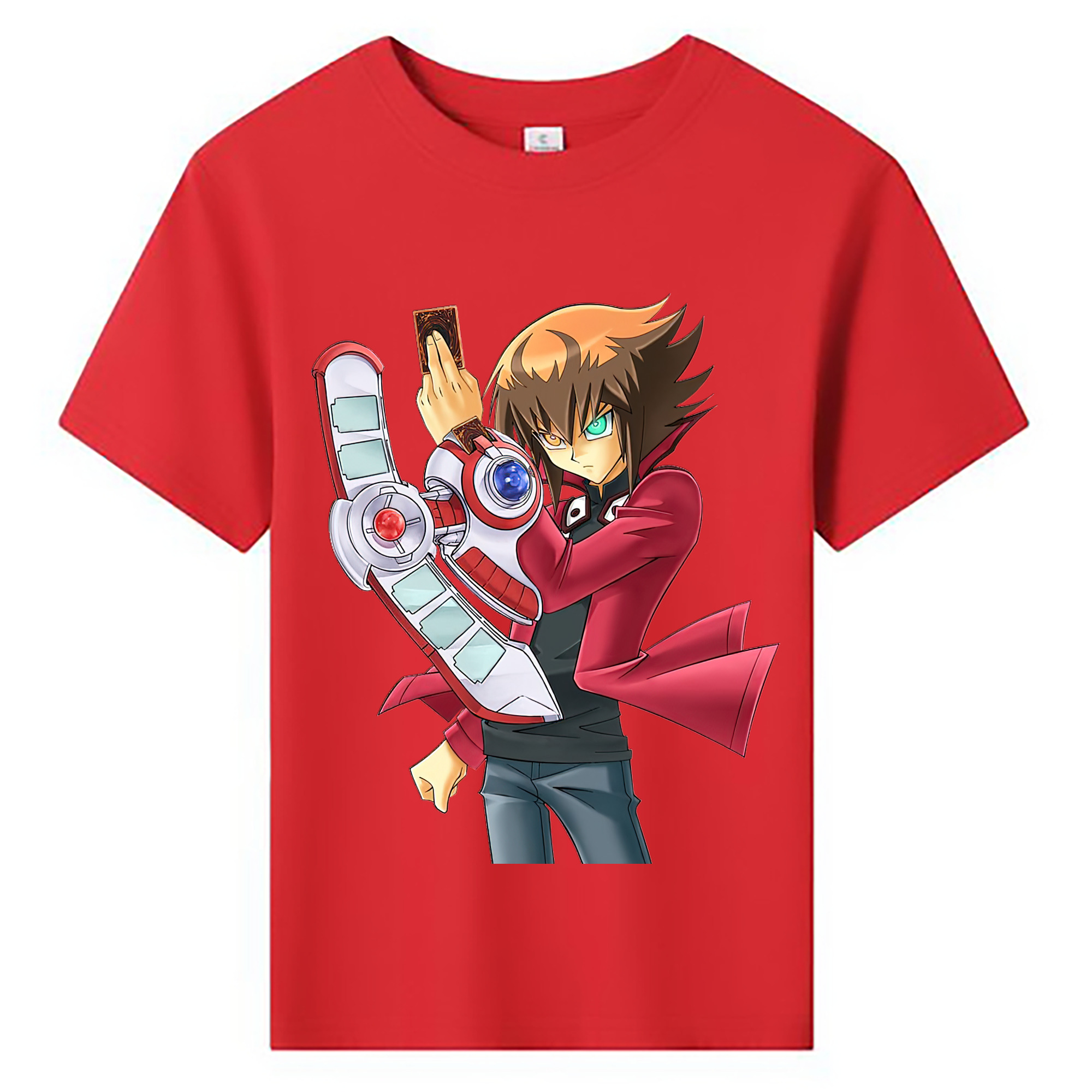 （画像用） 遊☆戯☆王 Yu-Gi-Oh! 綿100％キッズTシャツ（フロントプリント）