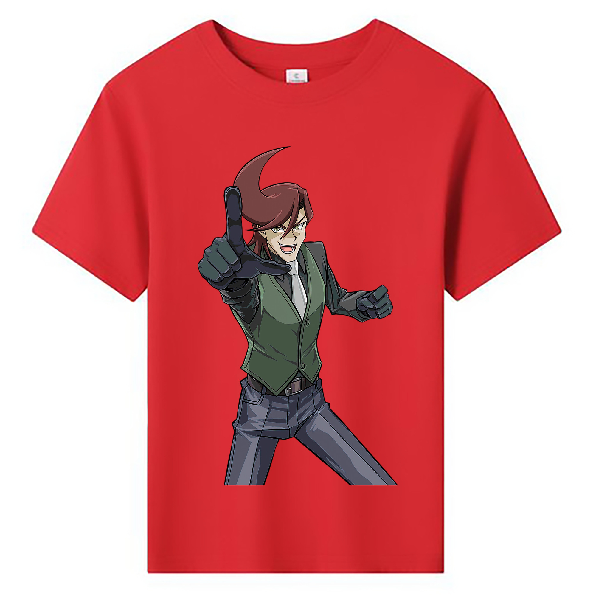 （画像用） 遊☆戯☆王 Yu-Gi-Oh! 綿100％キッズTシャツ（フロントプリント）