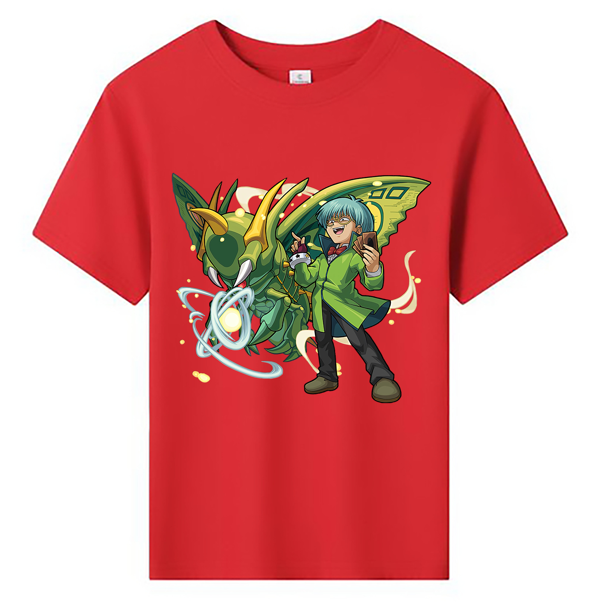 （画像用） 遊☆戯☆王 Yu-Gi-Oh! 綿100％キッズTシャツ（フロントプリント）