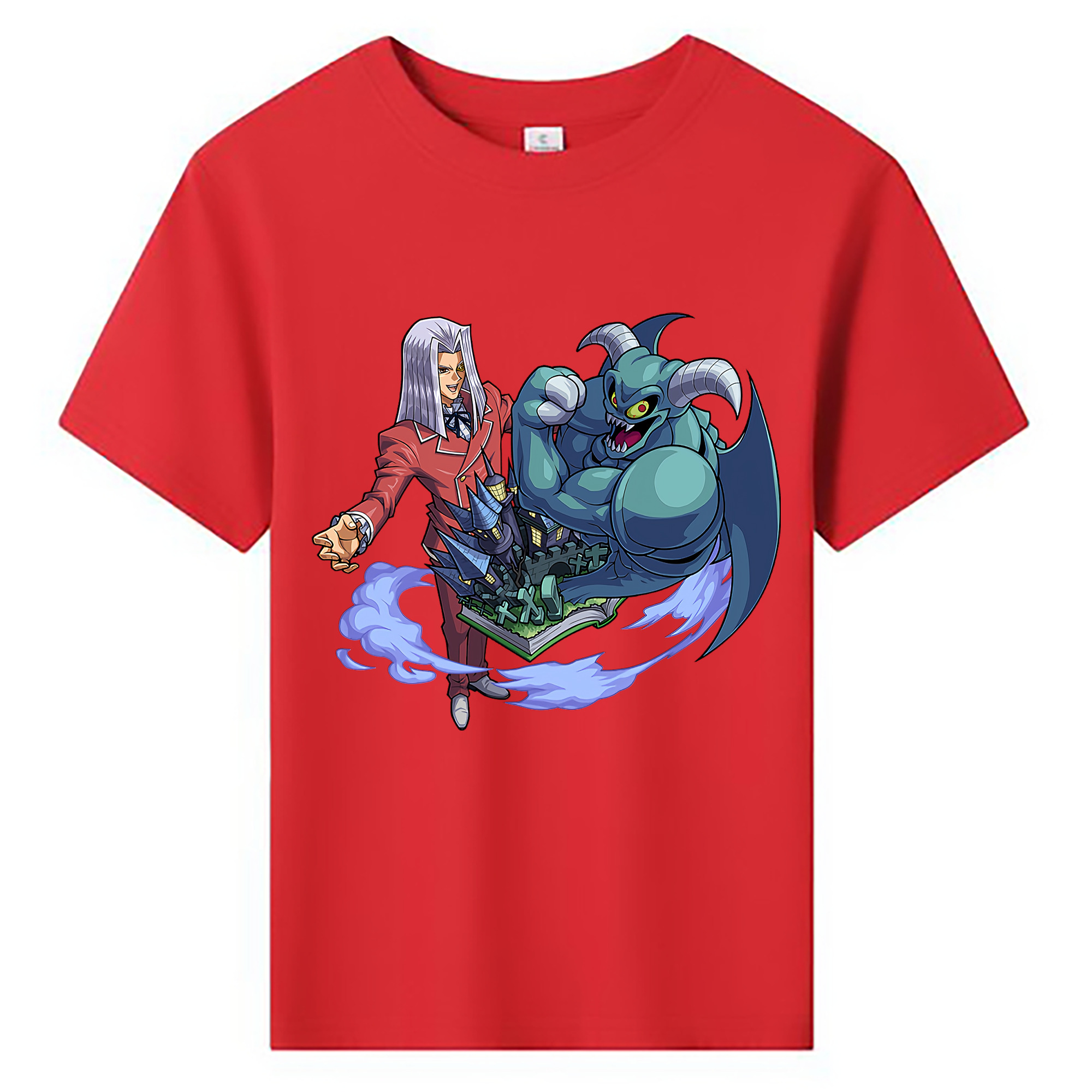 （画像用） 遊☆戯☆王 Yu-Gi-Oh! 綿100％キッズTシャツ（フロントプリント）