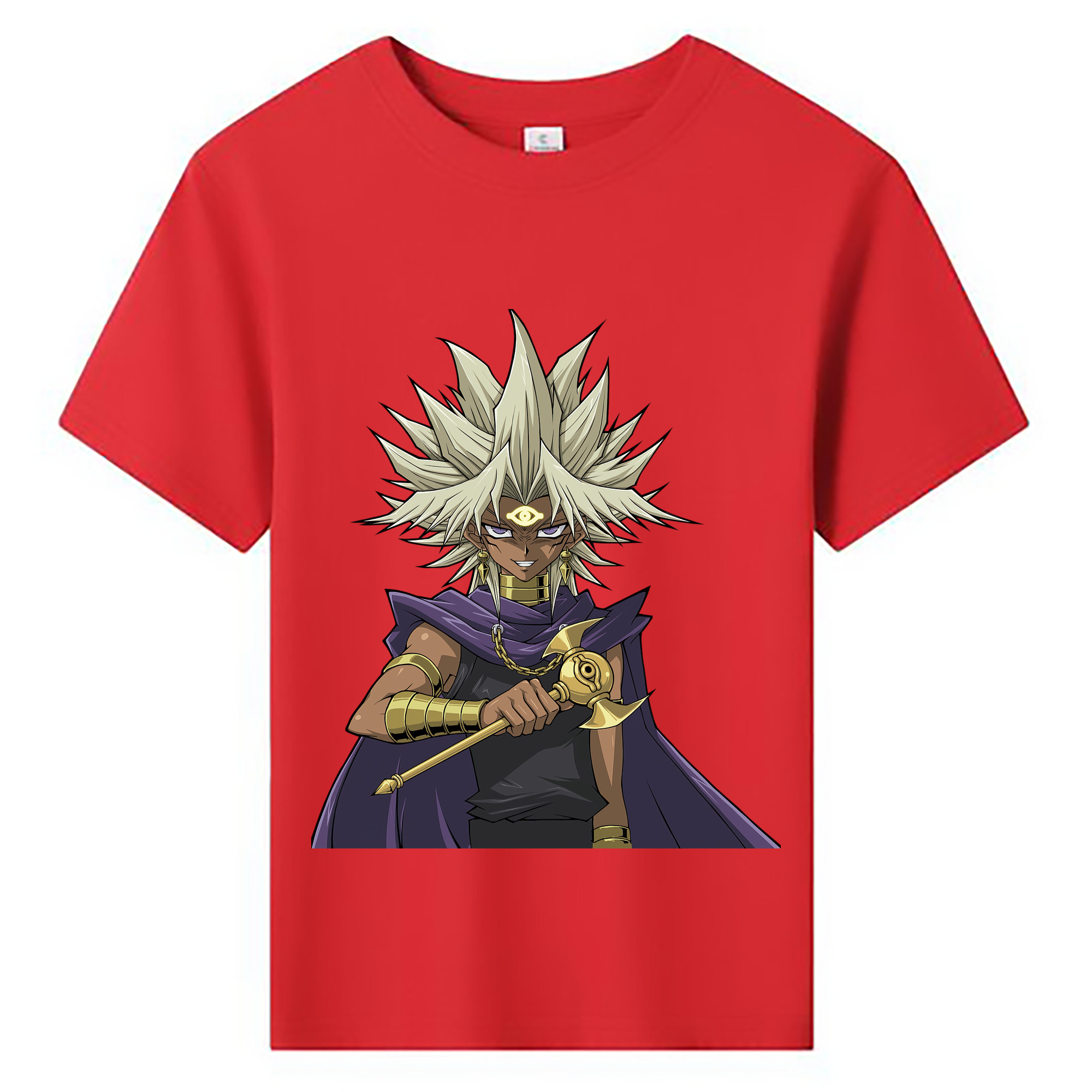（画像用） 遊☆戯☆王 Yu-Gi-Oh! 綿100％キッズTシャツ（フロントプリント）