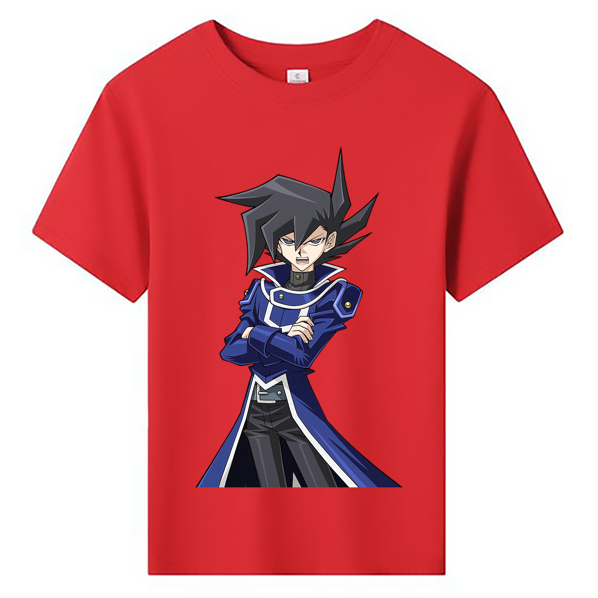 （画像用） 遊☆戯☆王 Yu-Gi-Oh! 綿100％キッズTシャツ（フロントプリント）