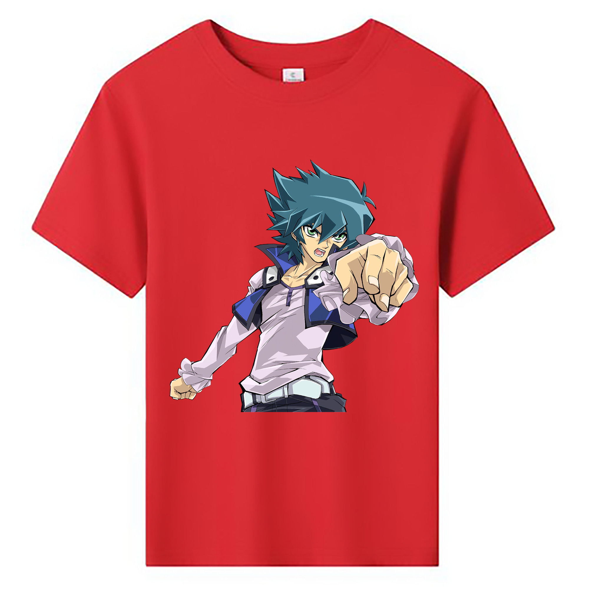 （画像用） 遊☆戯☆王 Yu-Gi-Oh! 綿100％キッズTシャツ（フロントプリント）