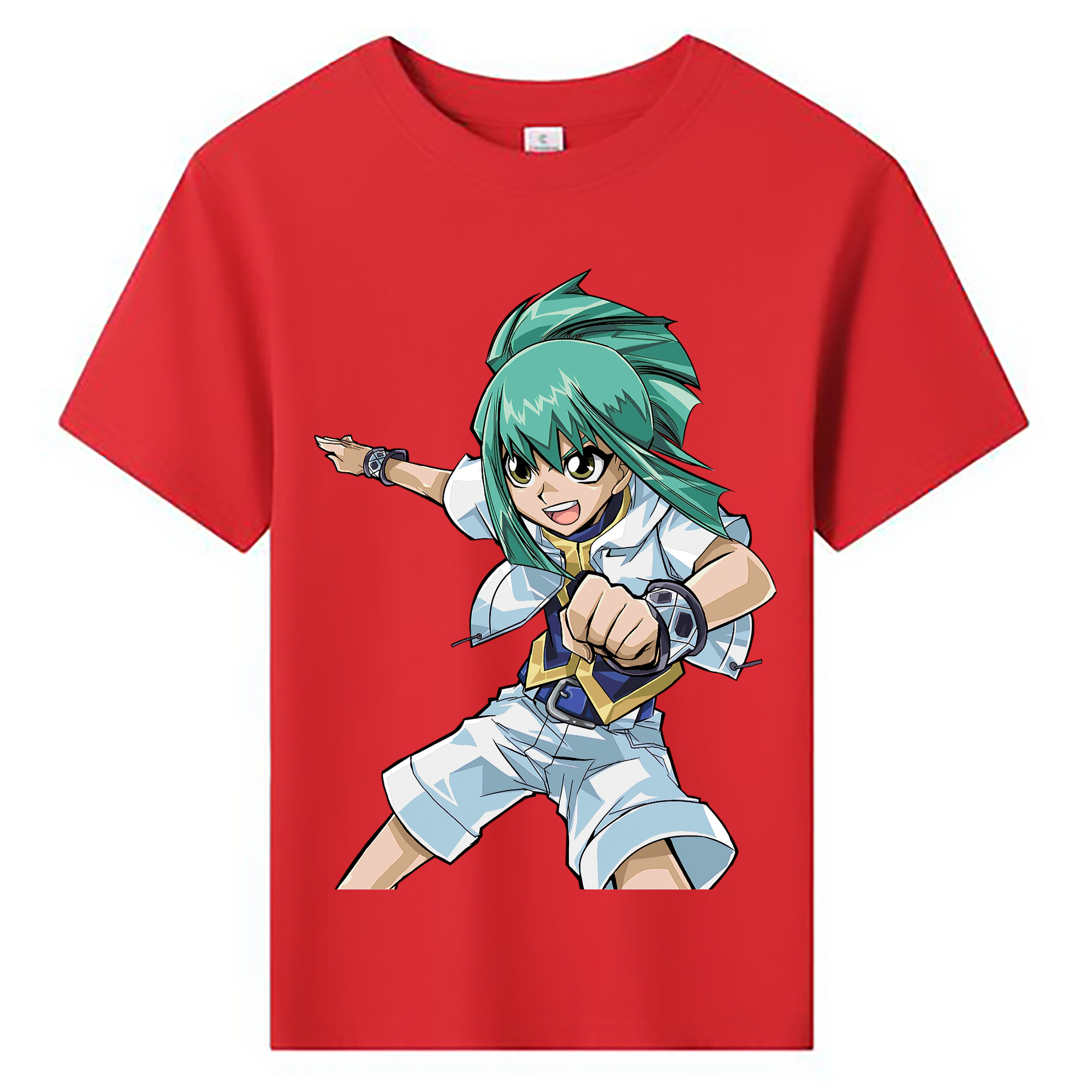 （画像用） 遊☆戯☆王 Yu-Gi-Oh! 綿100％キッズTシャツ（フロントプリント）