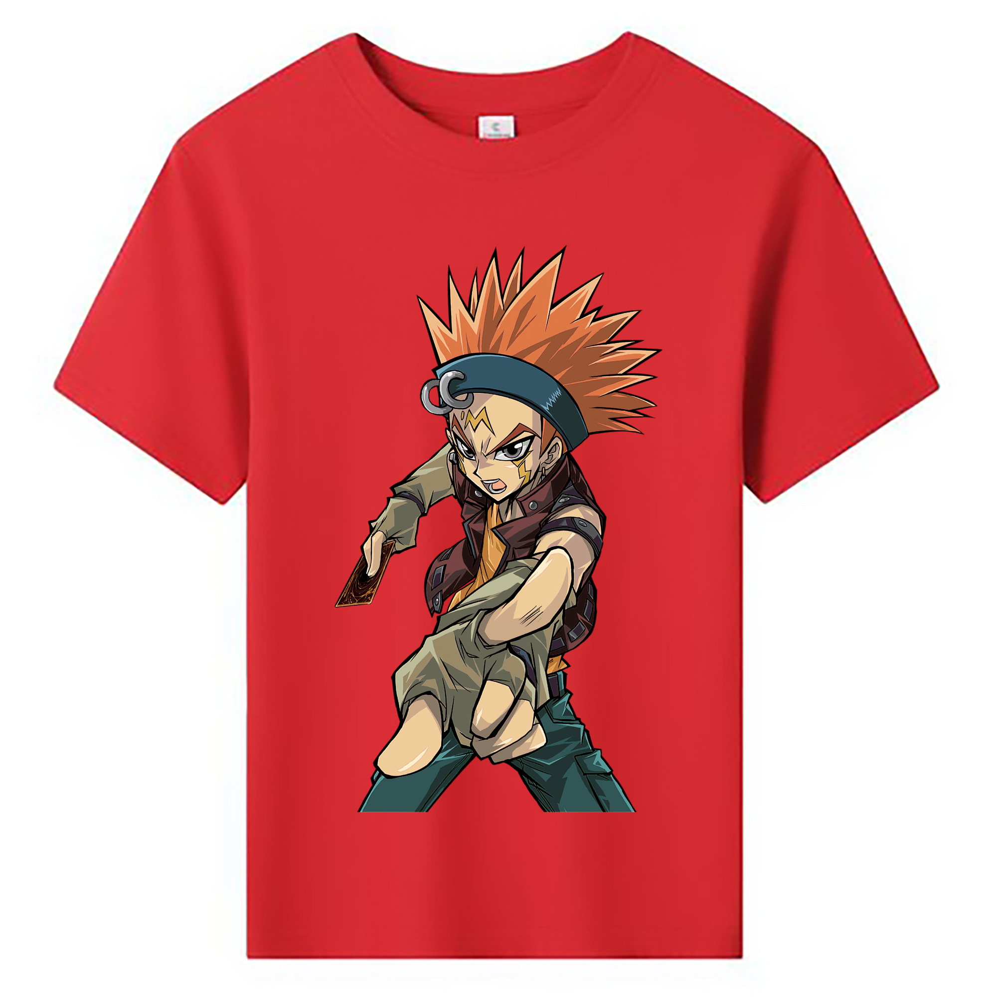 （画像用） 遊☆戯☆王 Yu-Gi-Oh! 綿100％キッズTシャツ（フロントプリント）