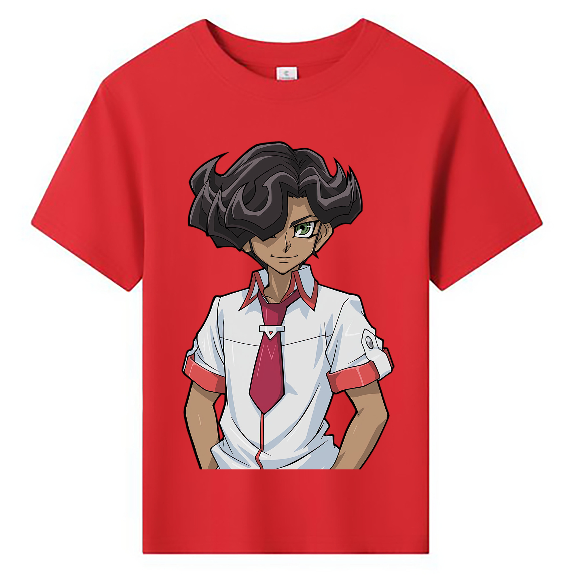 （画像用） 遊☆戯☆王 Yu-Gi-Oh! 綿100％キッズTシャツ（フロントプリント）