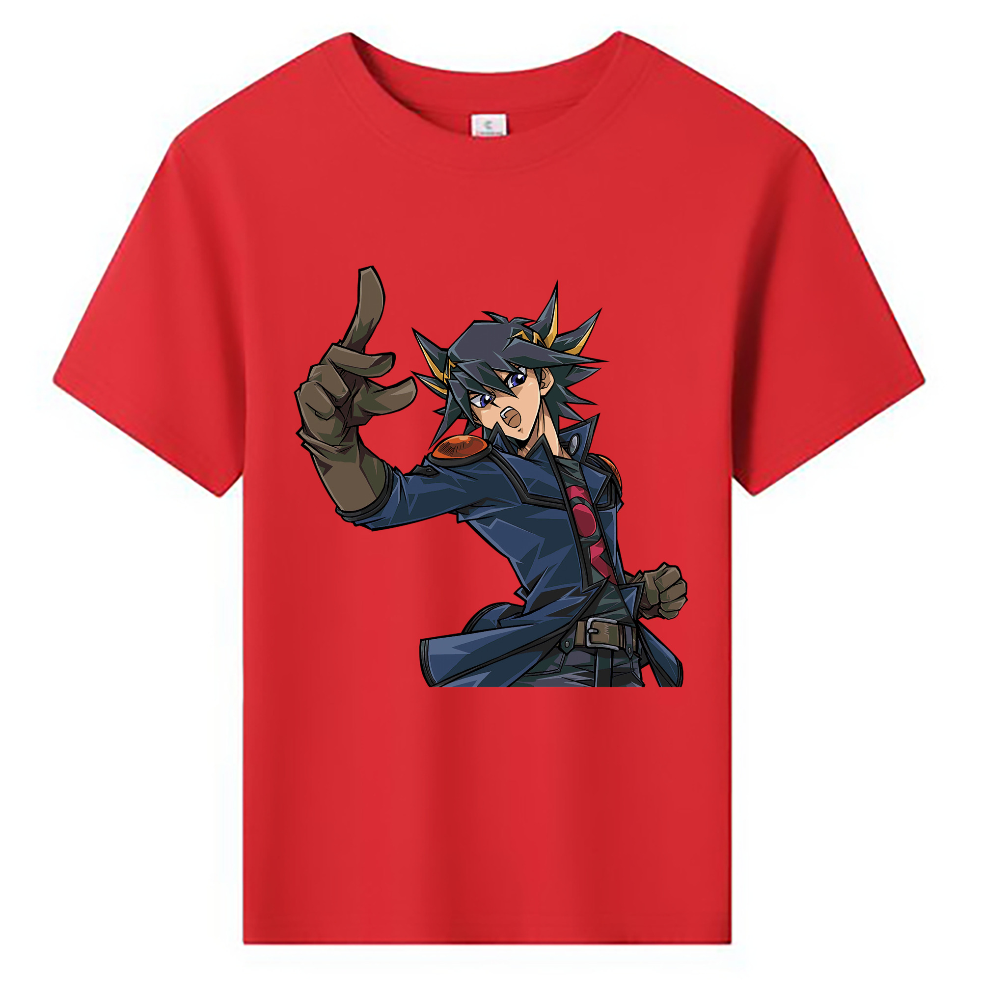 （画像用） 遊☆戯☆王 Yu-Gi-Oh! 綿100％キッズTシャツ（フロントプリント）