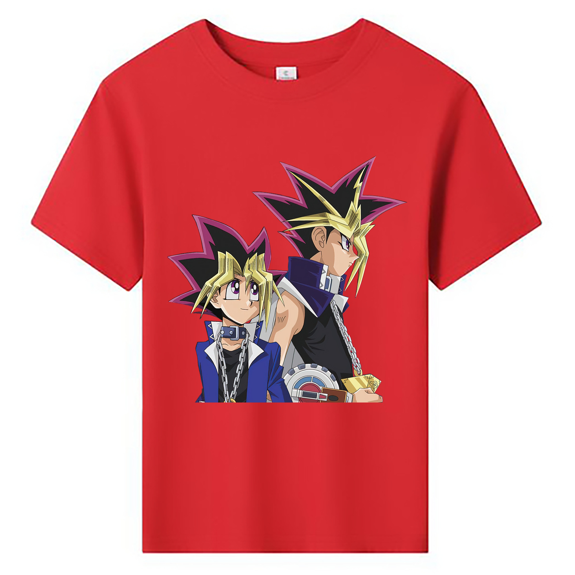 （画像用） 遊☆戯☆王 Yu-Gi-Oh! 綿100％キッズTシャツ（フロントプリント）