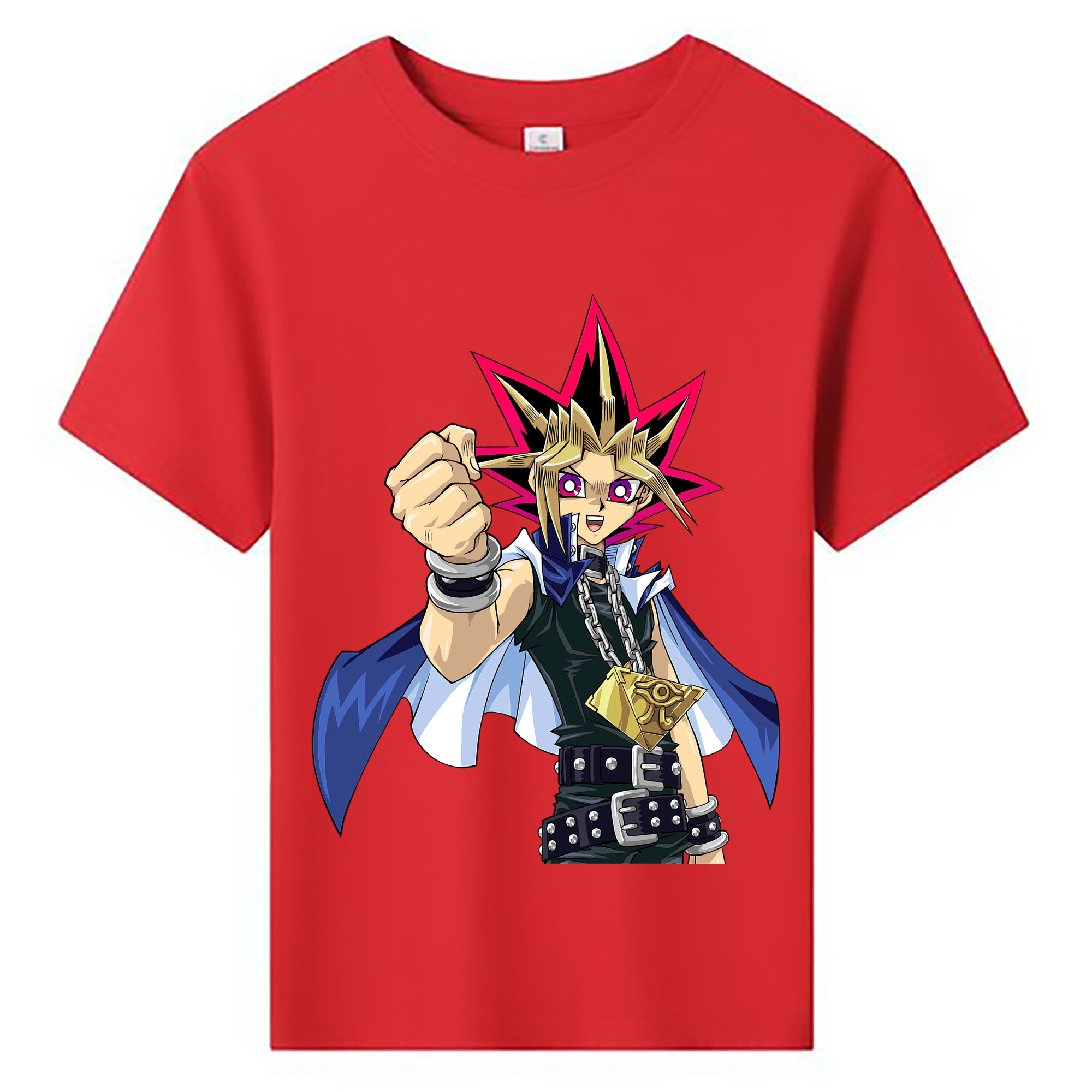 （画像用） 遊☆戯☆王 Yu-Gi-Oh! 綿100％キッズTシャツ（フロントプリント）