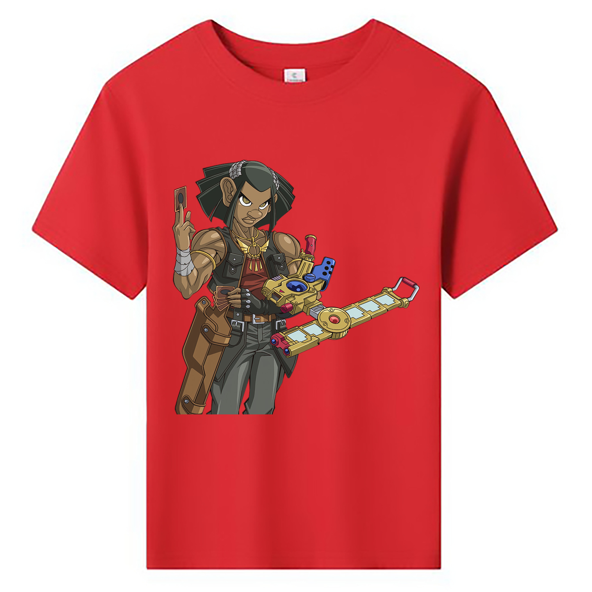 （画像用） 遊☆戯☆王 Yu-Gi-Oh! 綿100％キッズTシャツ（フロントプリント）