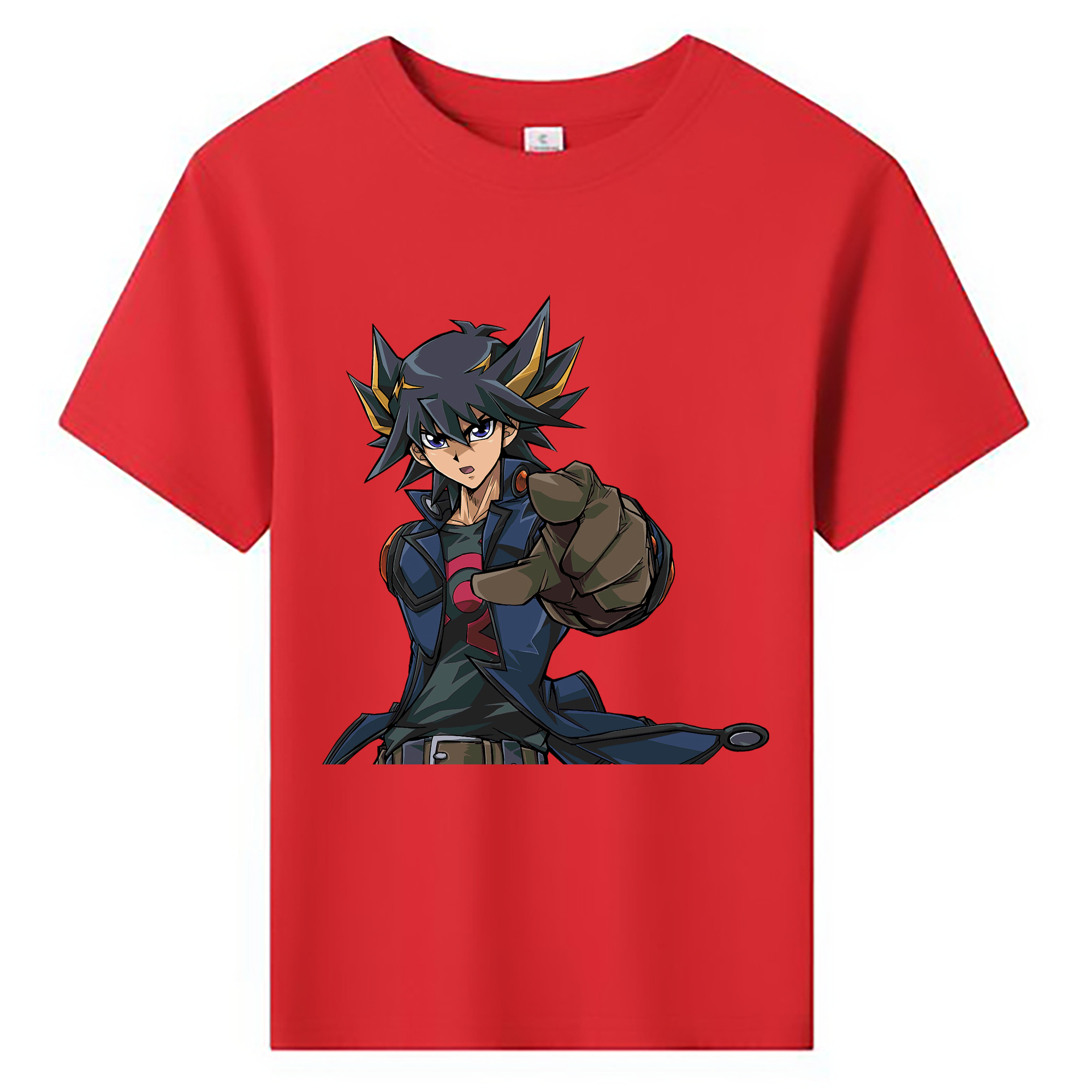 （画像用） 遊☆戯☆王 Yu-Gi-Oh! 綿100％キッズTシャツ（フロントプリント）
