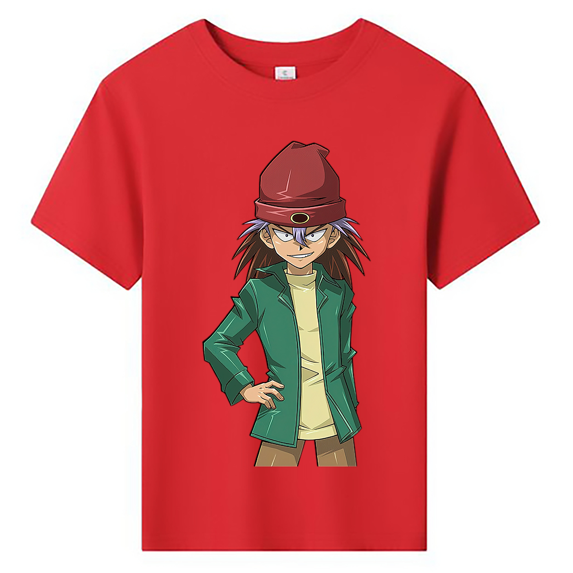 （画像用） 遊☆戯☆王 Yu-Gi-Oh! 綿100％キッズTシャツ（フロントプリント）