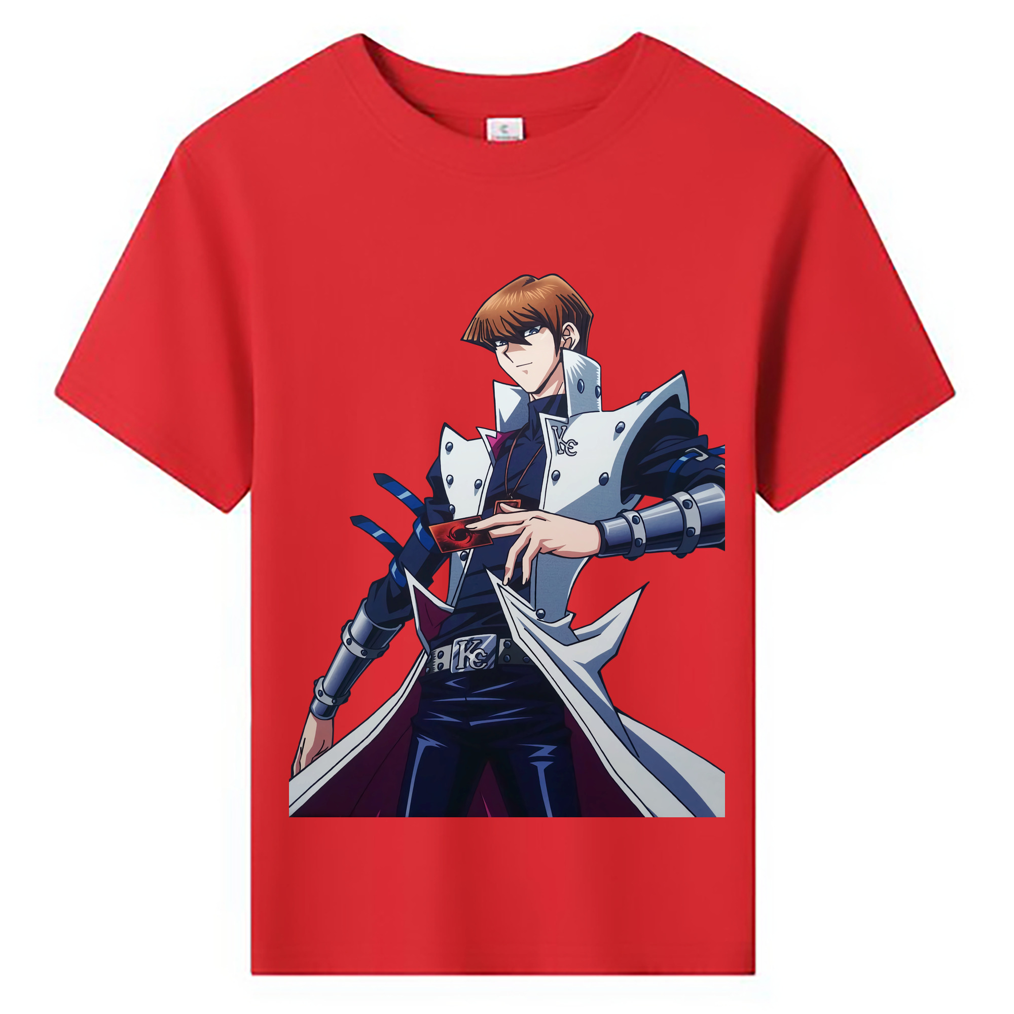 （画像用） 遊☆戯☆王 Yu-Gi-Oh! 綿100％キッズTシャツ（フロントプリント）