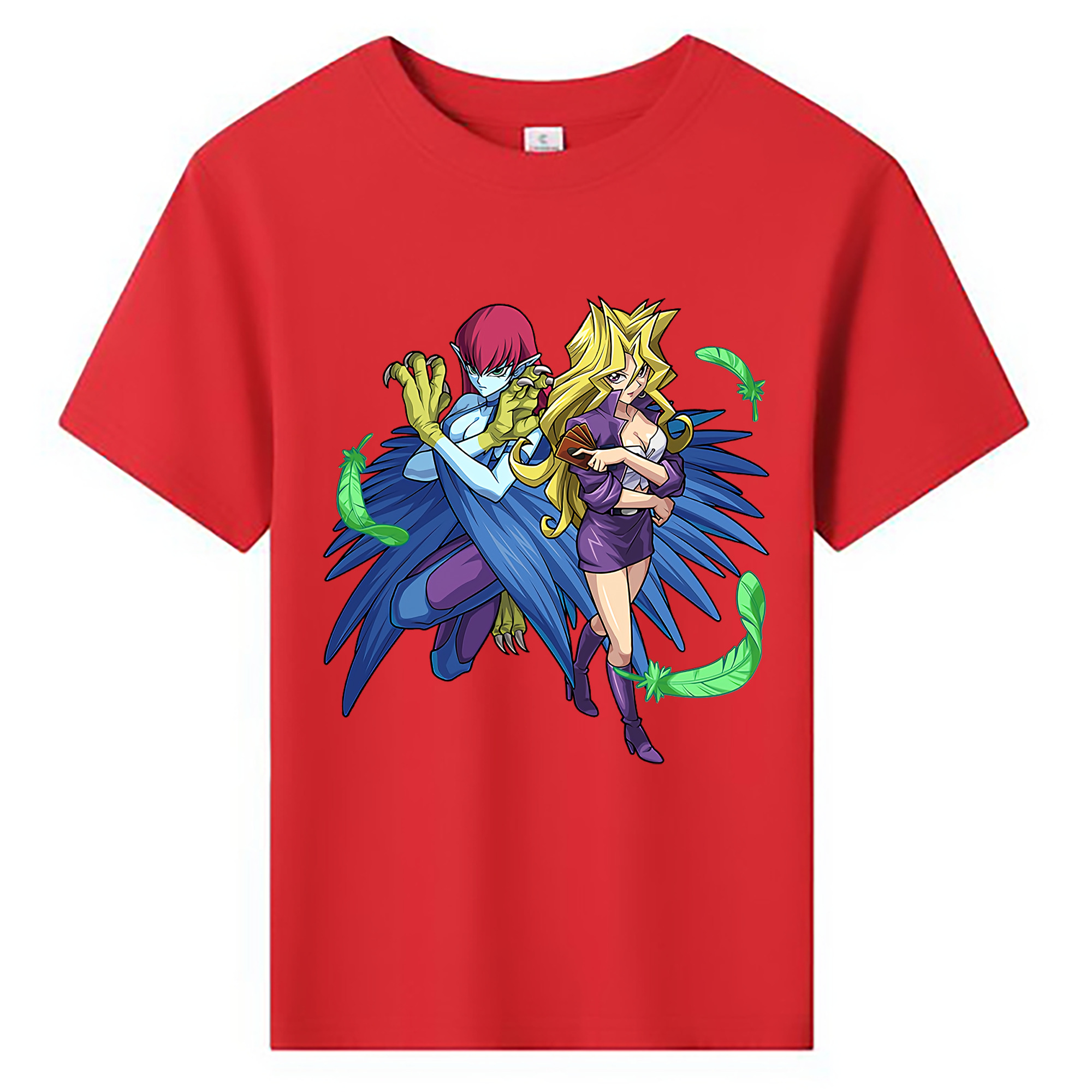 （画像用） 遊☆戯☆王 Yu-Gi-Oh! 綿100％キッズTシャツ（フロントプリント）