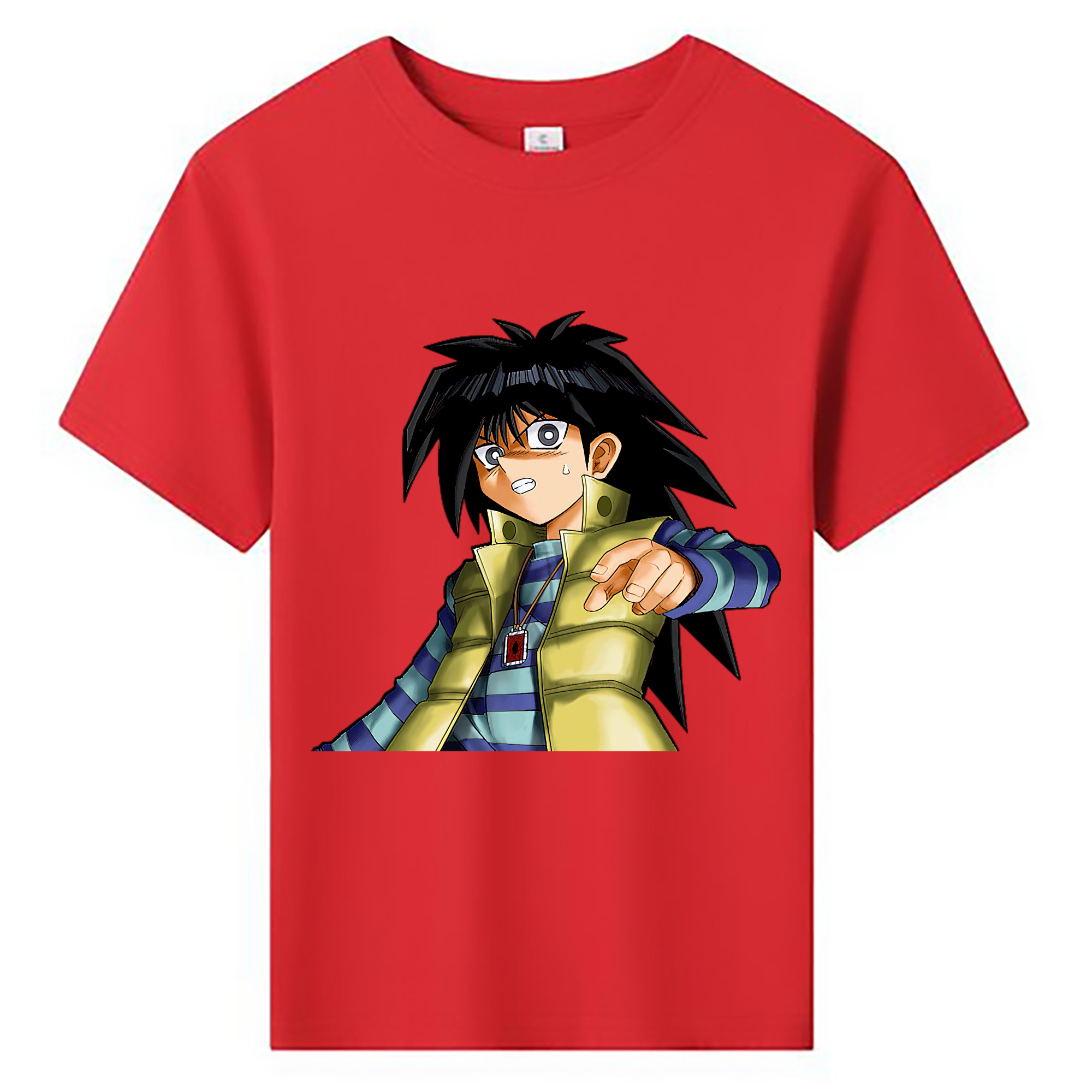 （画像用） 遊☆戯☆王 Yu-Gi-Oh! 綿100％キッズTシャツ（フロントプリント）