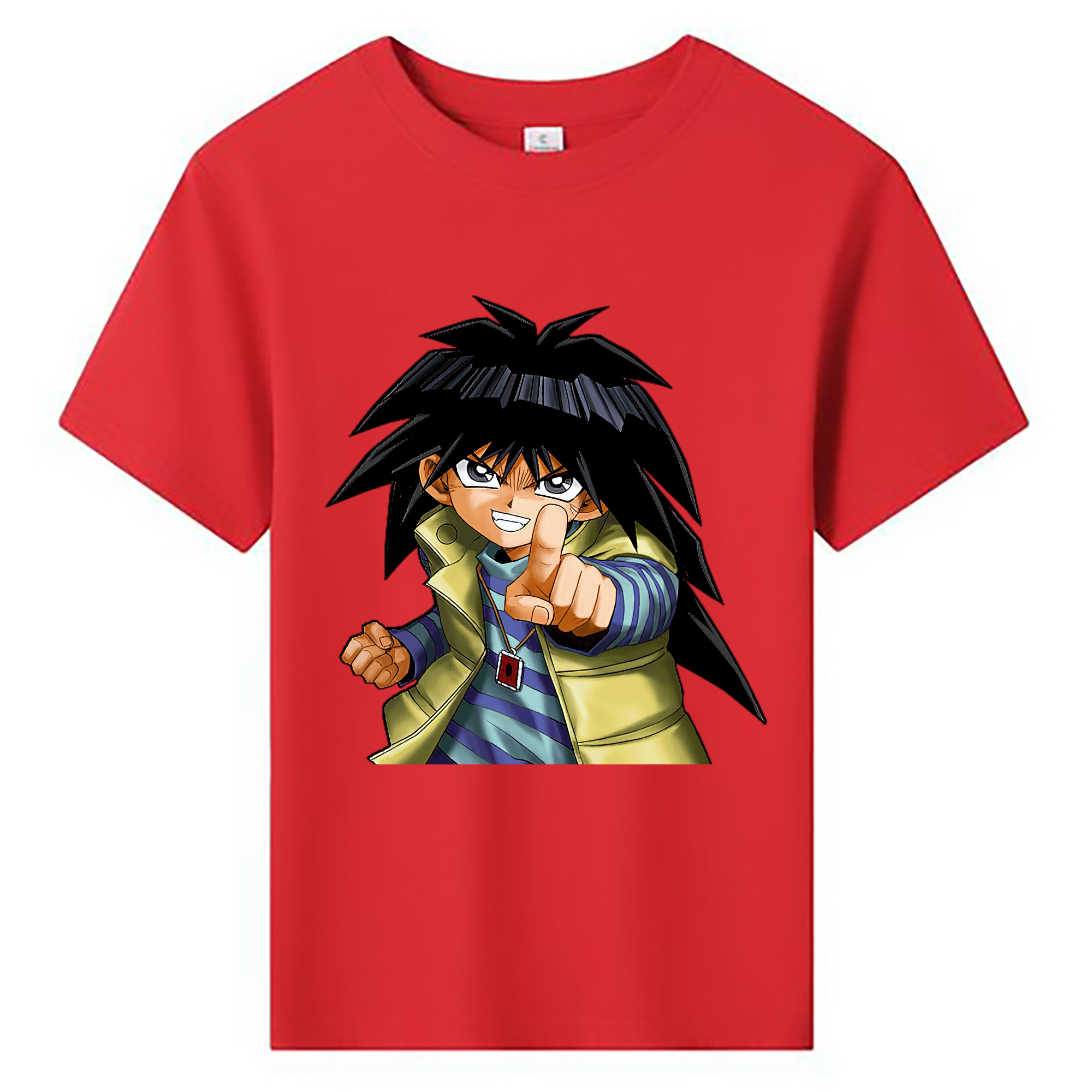 （画像用） 遊☆戯☆王 Yu-Gi-Oh! 綿100％キッズTシャツ（フロントプリント）