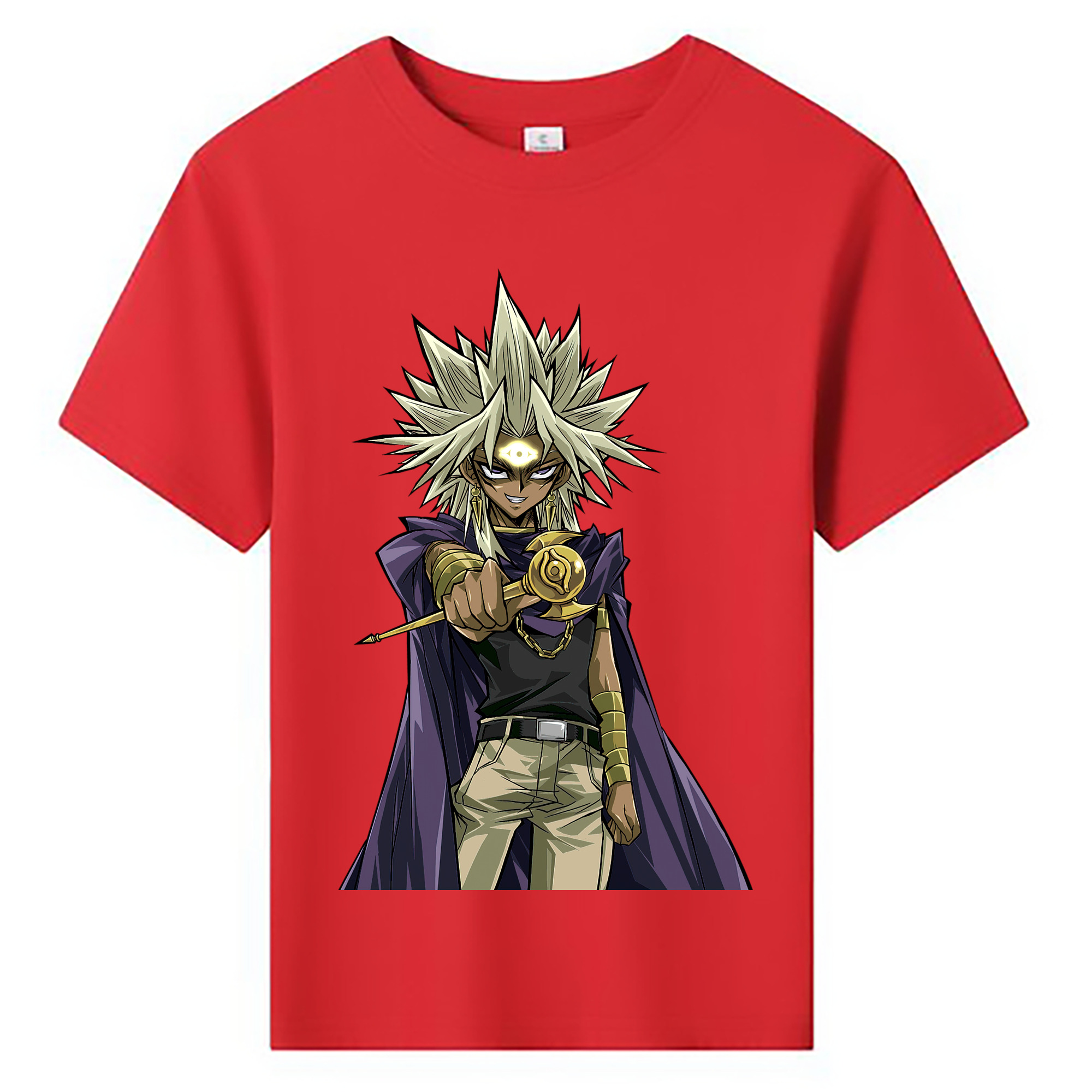 （画像用） 遊☆戯☆王 Yu-Gi-Oh! 綿100％キッズTシャツ（フロントプリント）