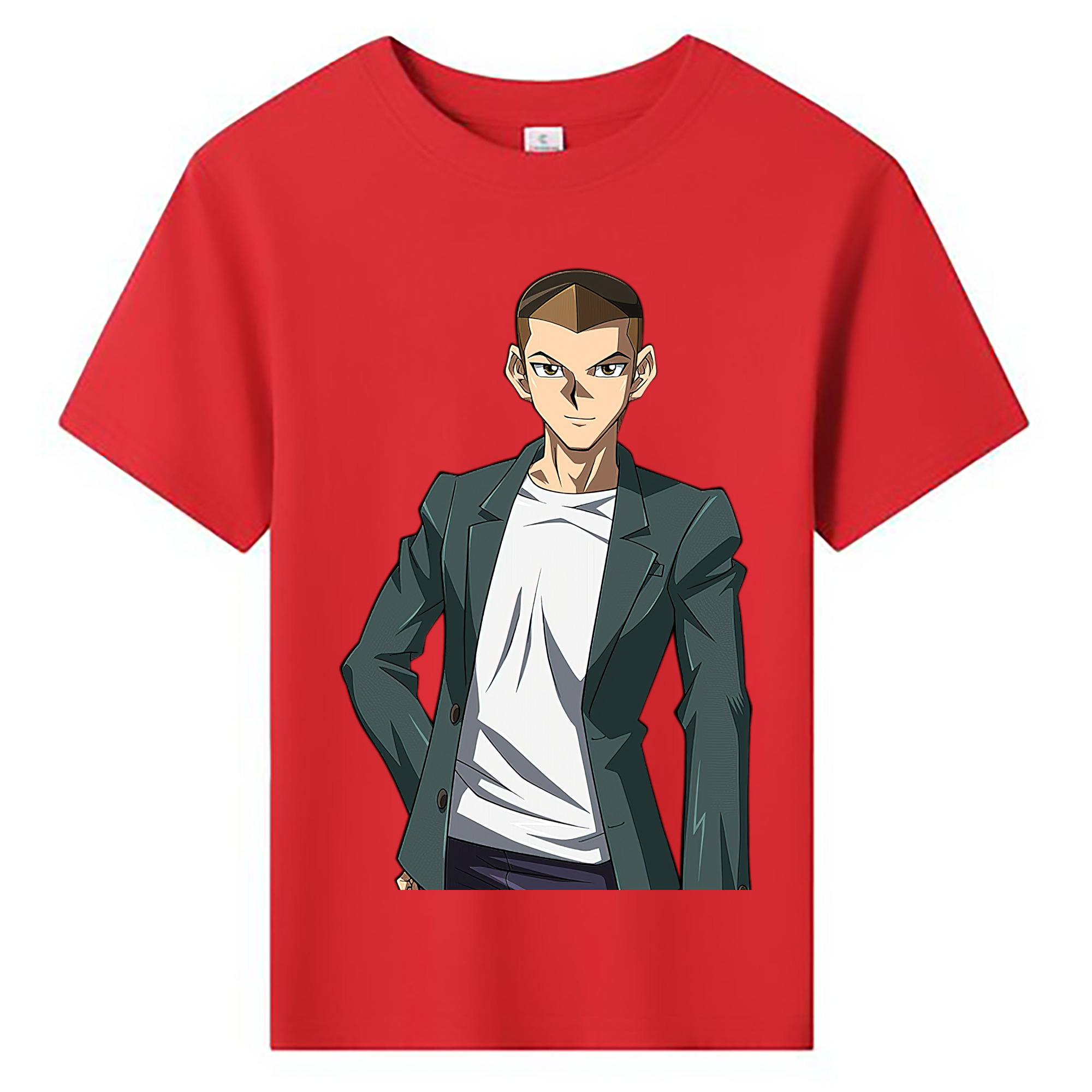 （画像用） 遊☆戯☆王 Yu-Gi-Oh! 綿100％キッズTシャツ（フロントプリント）