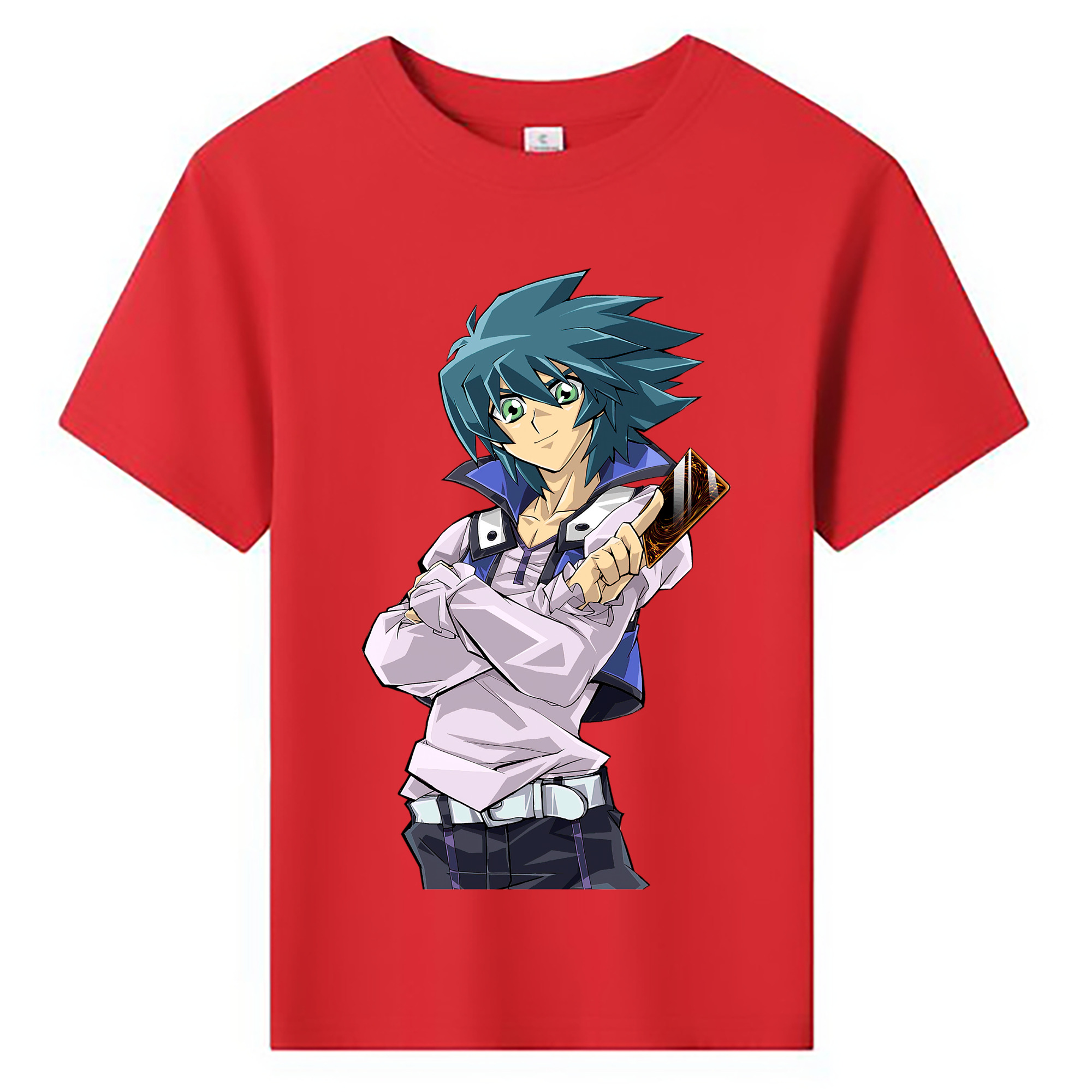 （画像用） 遊☆戯☆王 Yu-Gi-Oh! 綿100％キッズTシャツ（フロントプリント）