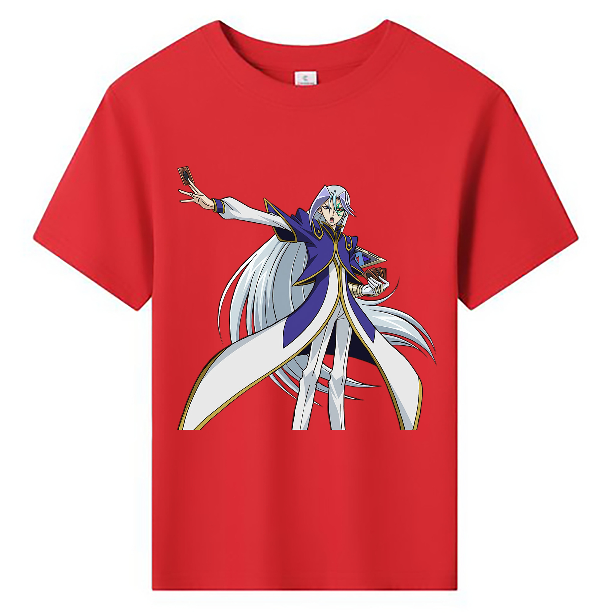 （画像用） 遊☆戯☆王 Yu-Gi-Oh! 綿100％キッズTシャツ（フロントプリント）