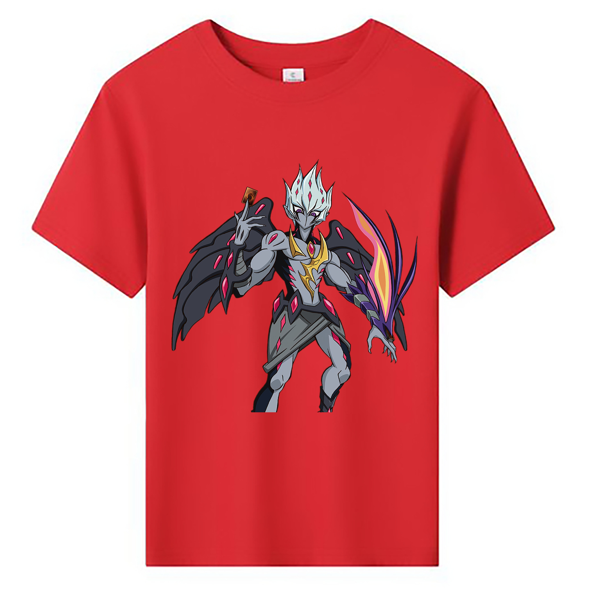 （画像用） 遊☆戯☆王 Yu-Gi-Oh! 綿100％キッズTシャツ（フロントプリント）
