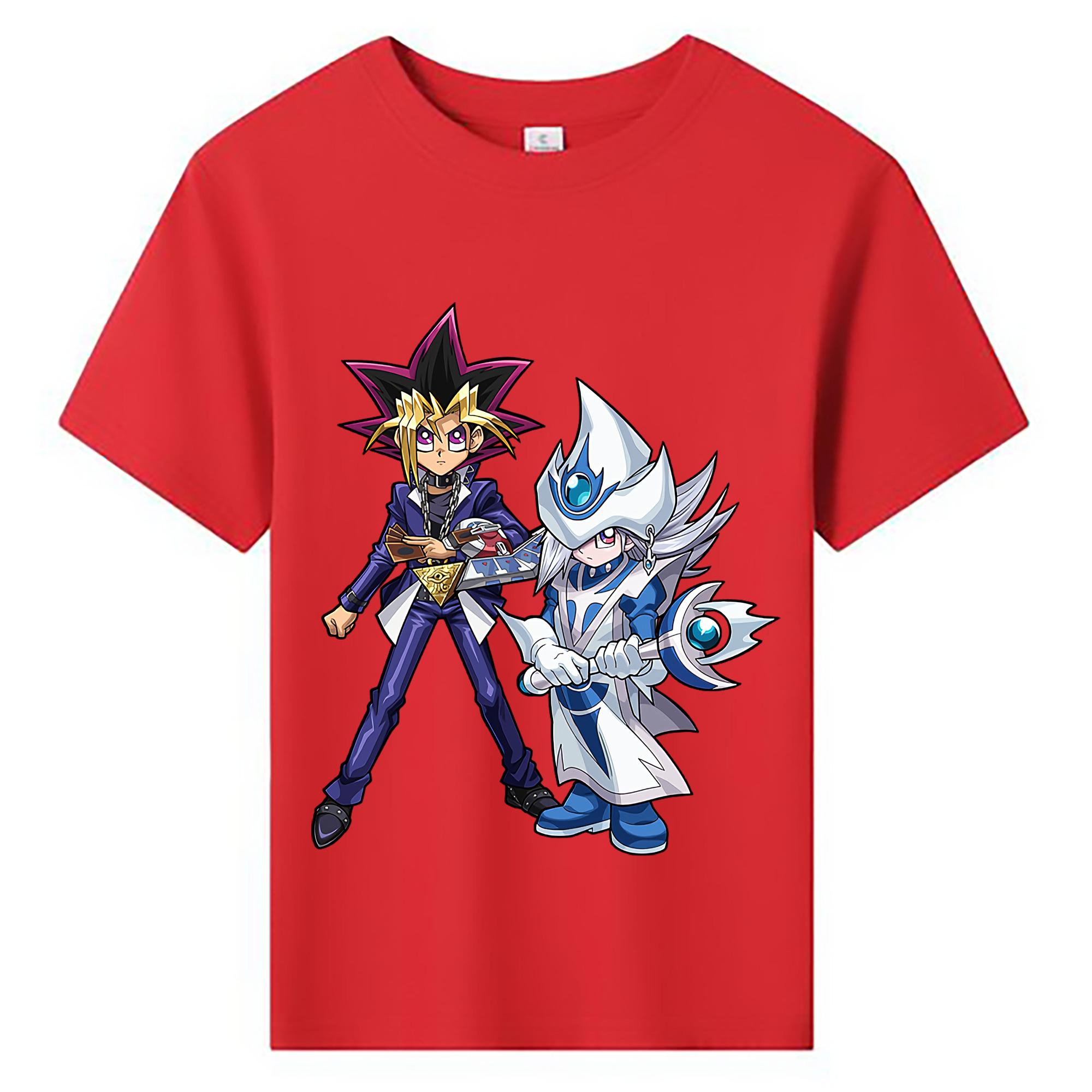 （画像用） 遊☆戯☆王 Yu-Gi-Oh! 綿100％キッズTシャツ（フロントプリント）