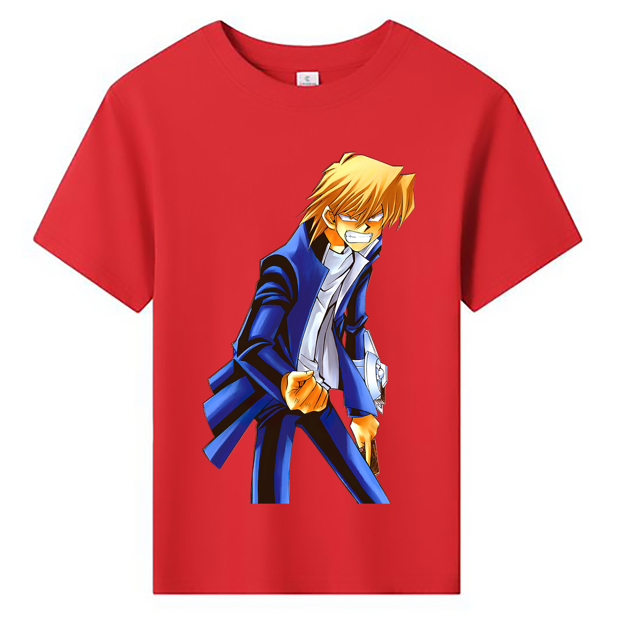 （画像用） 遊☆戯☆王 Yu-Gi-Oh! 綿100％キッズTシャツ（フロントプリント）