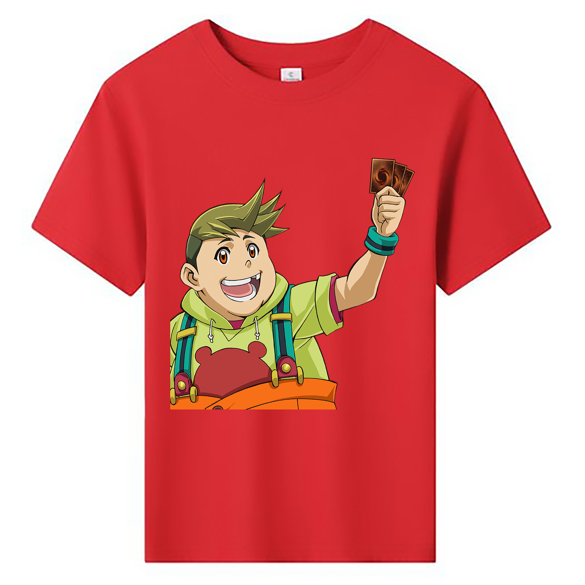 （画像用） 遊☆戯☆王 Yu-Gi-Oh! 綿100％キッズTシャツ（フロントプリント）