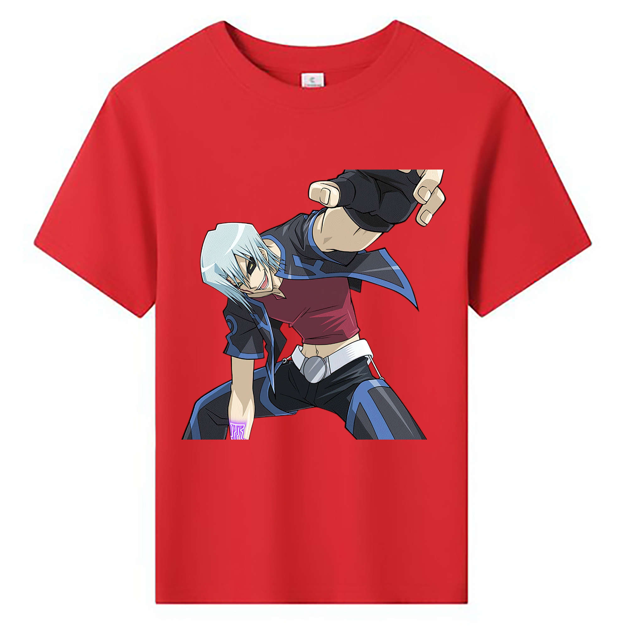 （画像用） 遊☆戯☆王 Yu-Gi-Oh! 綿100％キッズTシャツ（フロントプリント）