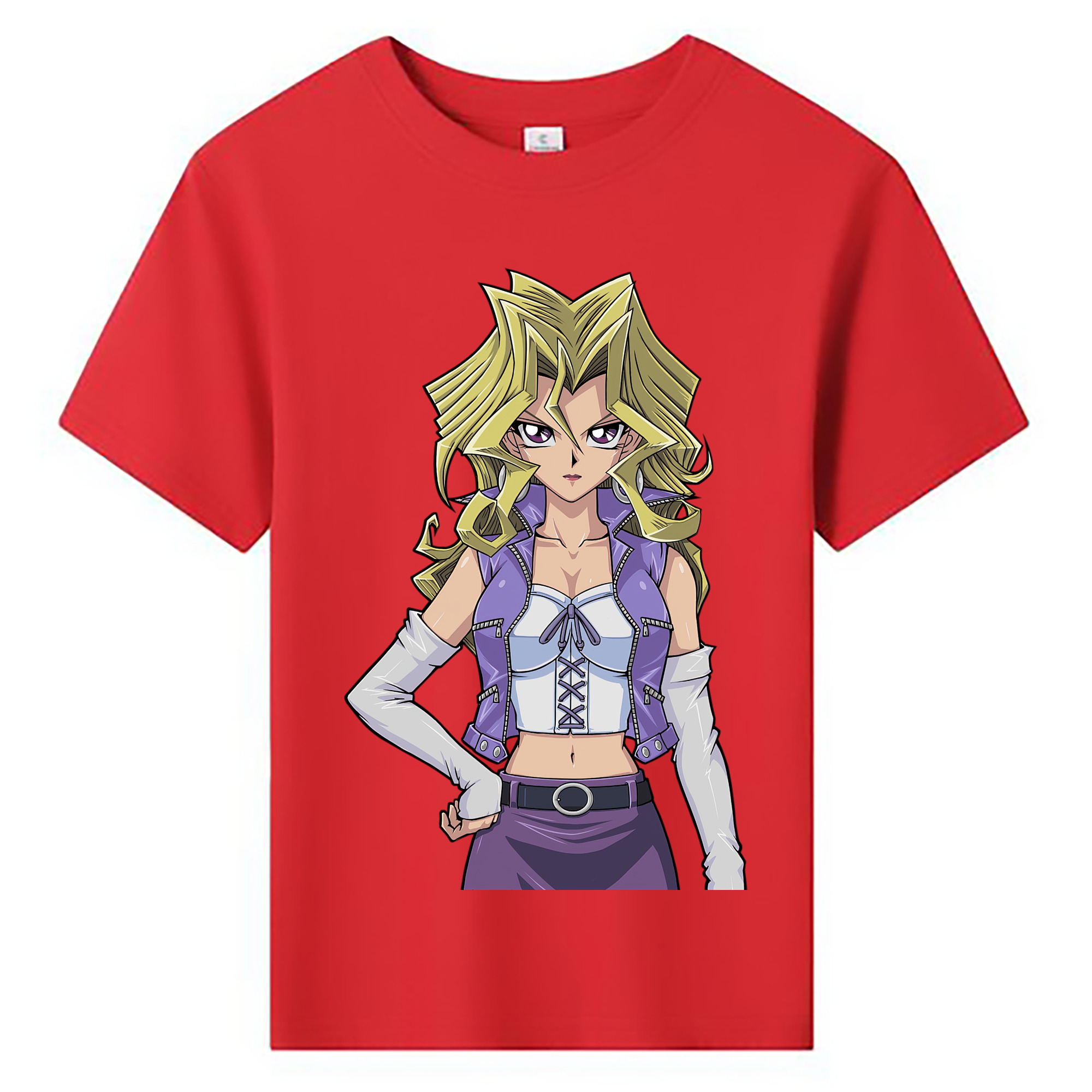 （画像用） 遊☆戯☆王 Yu-Gi-Oh! 綿100％キッズTシャツ（フロントプリント）