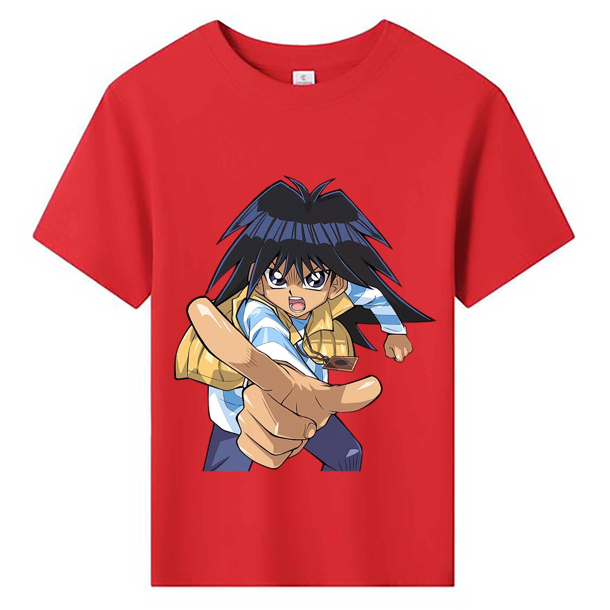 （画像用） 遊☆戯☆王 Yu-Gi-Oh! 綿100％キッズTシャツ（フロントプリント）