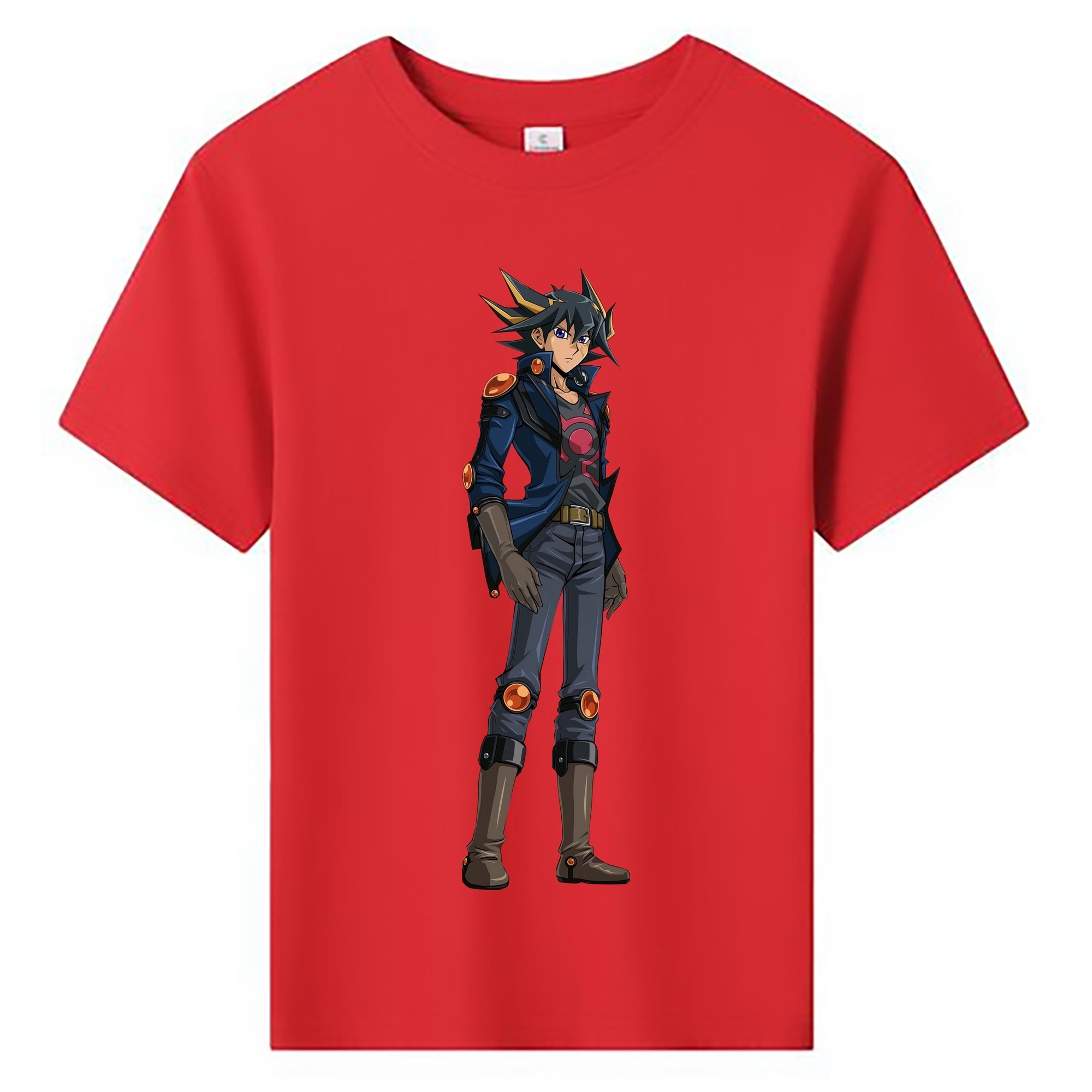 （画像用） 遊☆戯☆王 Yu-Gi-Oh! 綿100％キッズTシャツ（フロントプリント）