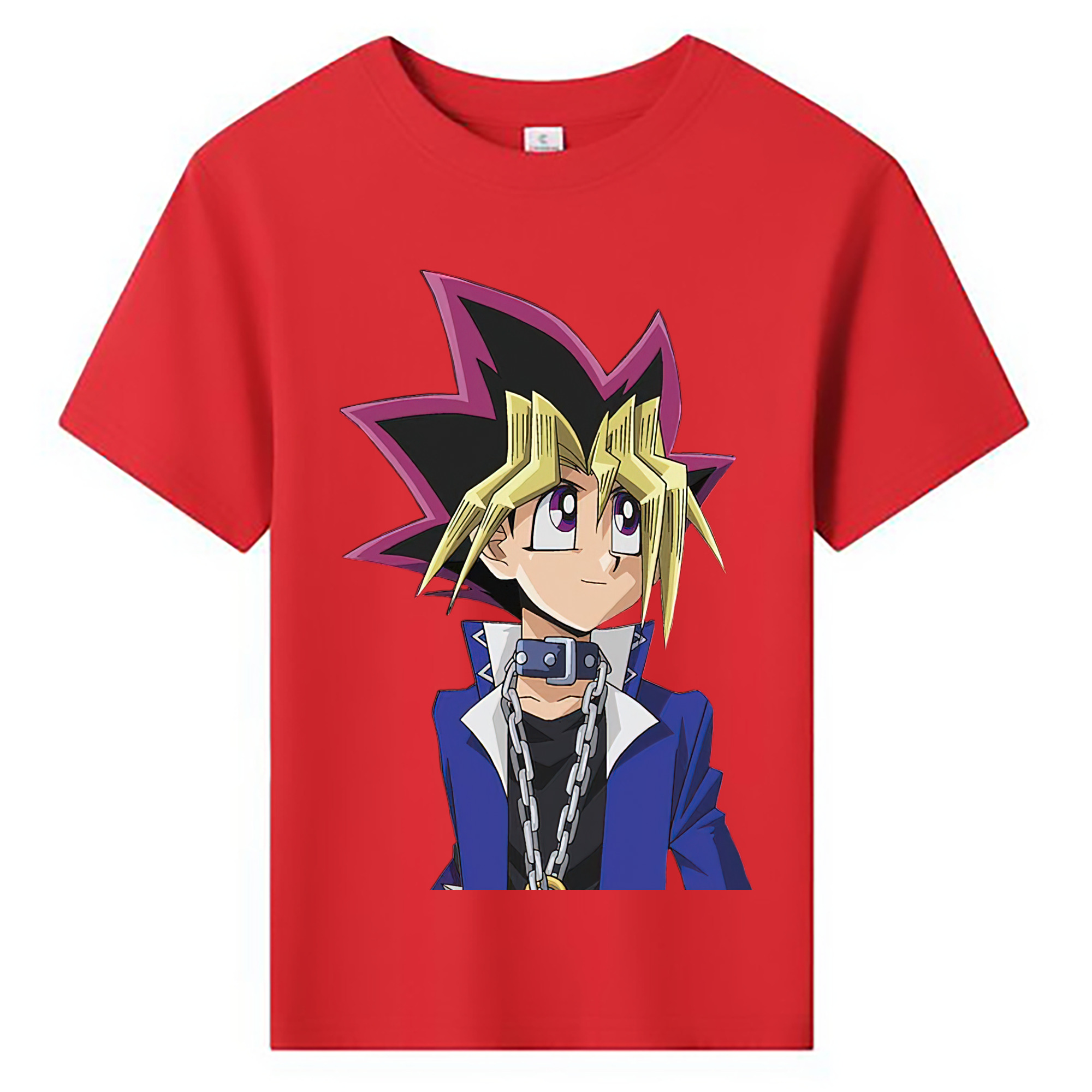 （画像用） 遊☆戯☆王 Yu-Gi-Oh! 綿100％キッズTシャツ（フロントプリント）