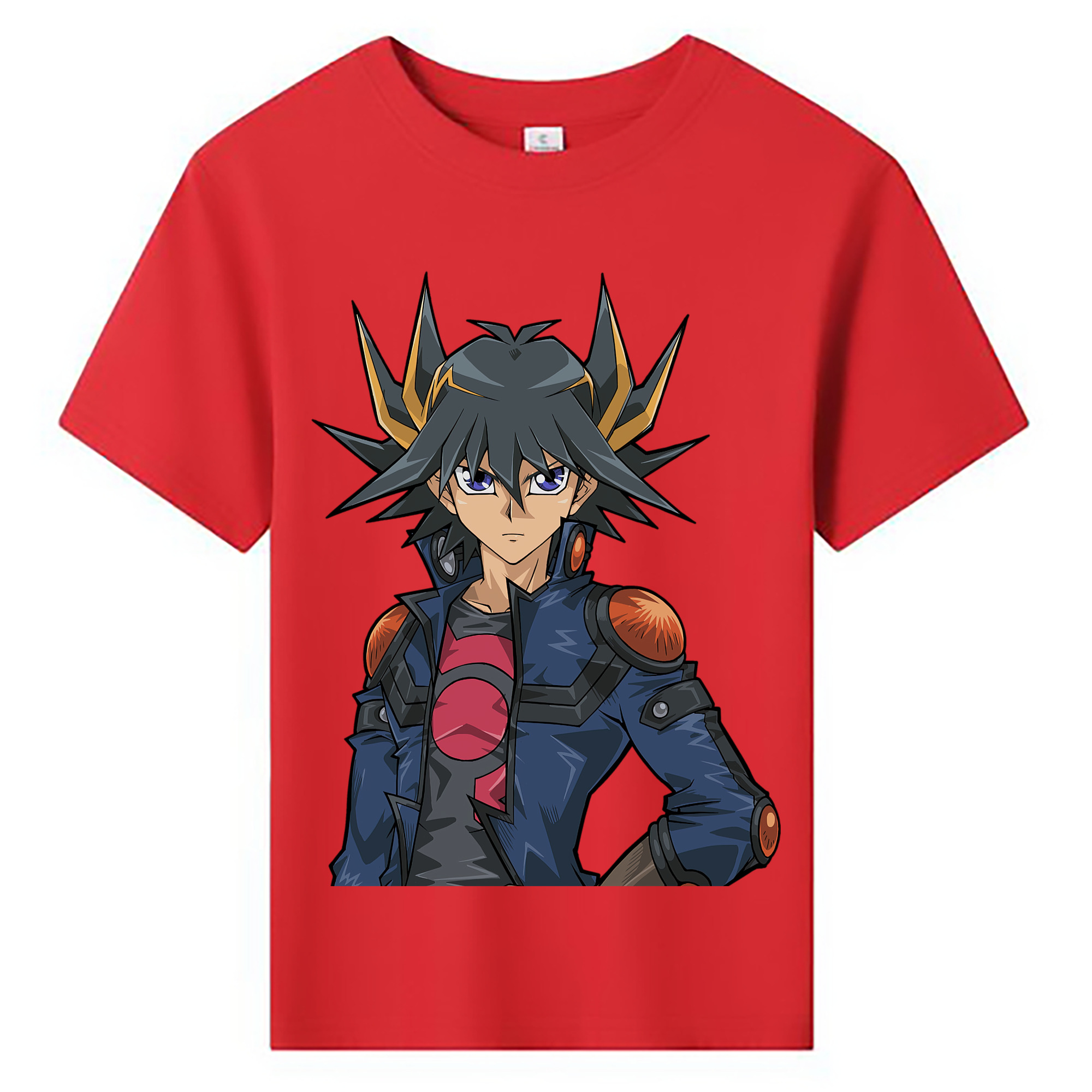 （画像用） 遊☆戯☆王 Yu-Gi-Oh! 綿100％キッズTシャツ（フロントプリント）