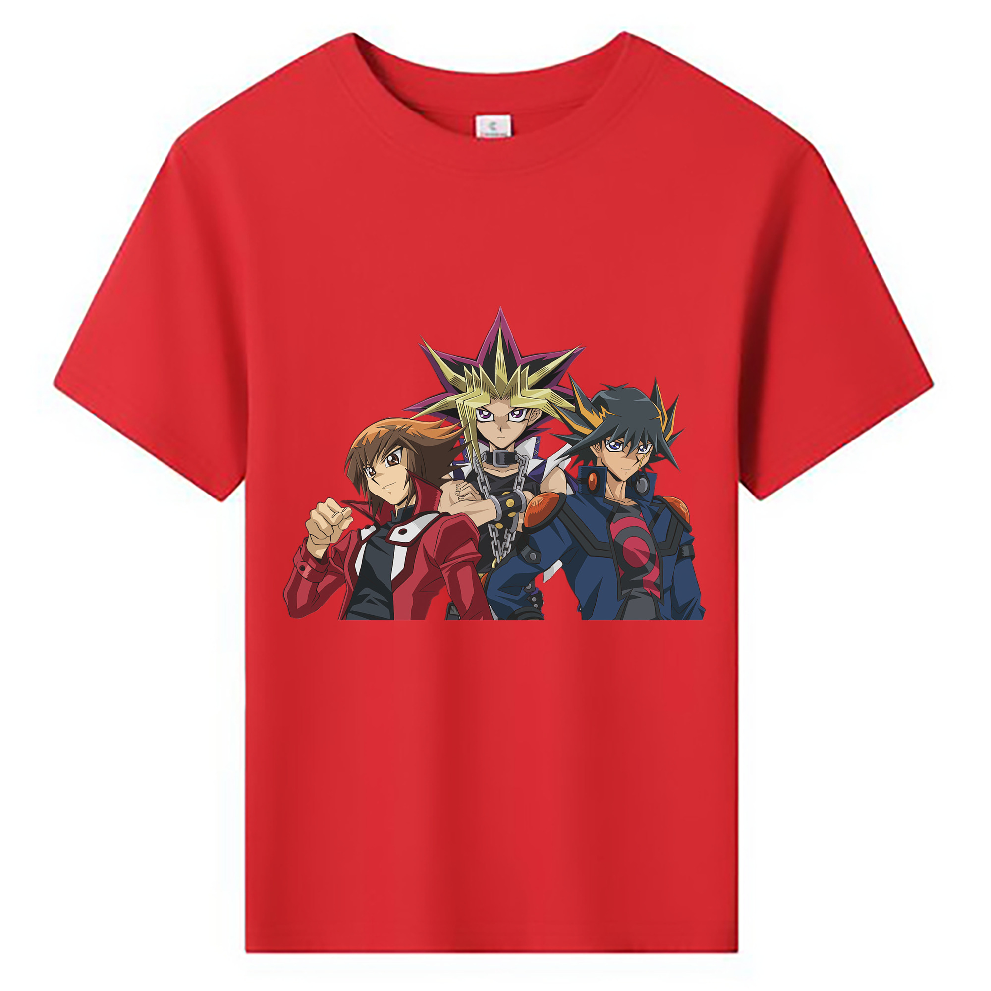 （画像用） 遊☆戯☆王 Yu-Gi-Oh! 綿100％キッズTシャツ（フロントプリント）