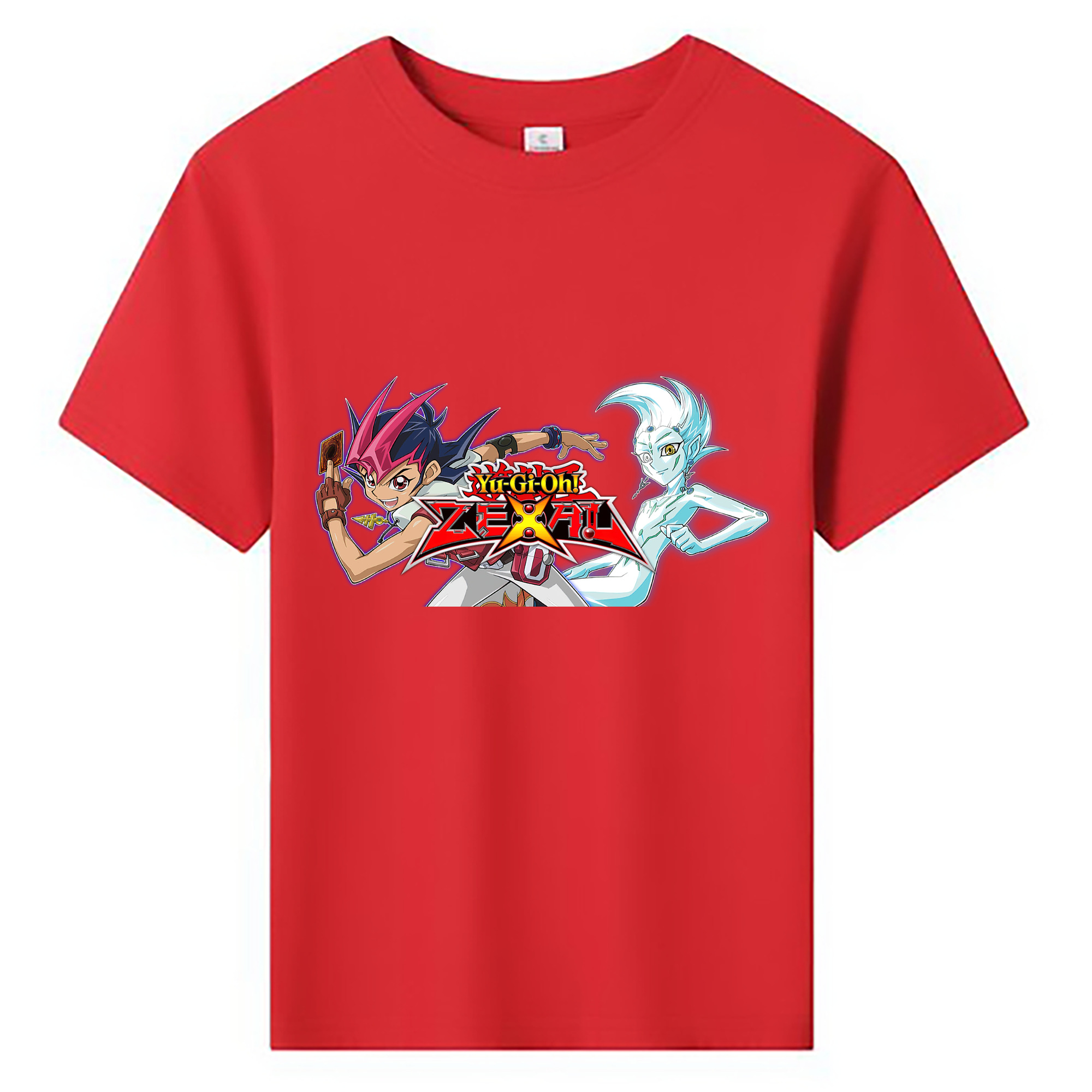 （画像用） 遊☆戯☆王 Yu-Gi-Oh! 綿100％キッズTシャツ（フロントプリント）