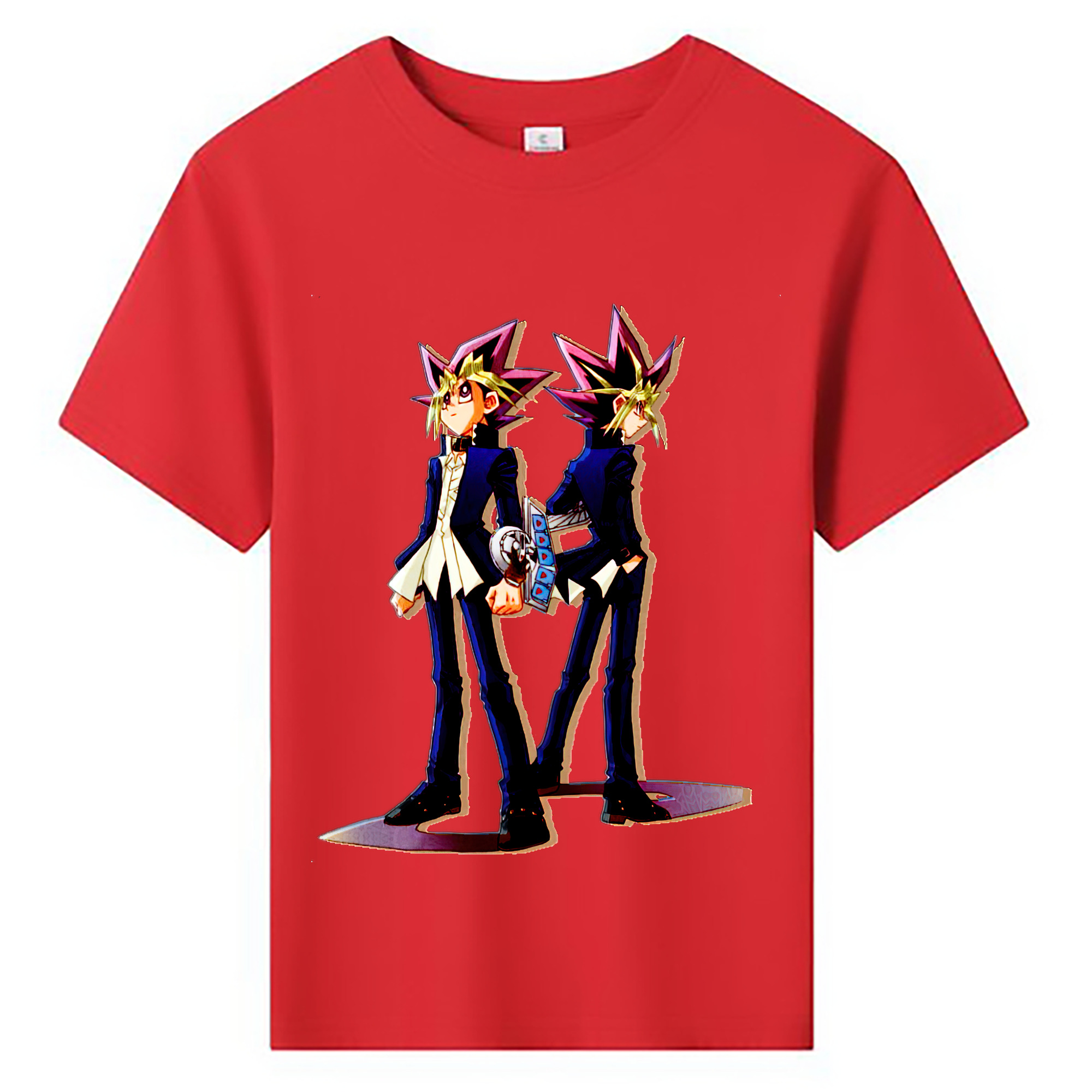 （画像用） 遊☆戯☆王 Yu-Gi-Oh! 綿100％キッズTシャツ（フロントプリント）