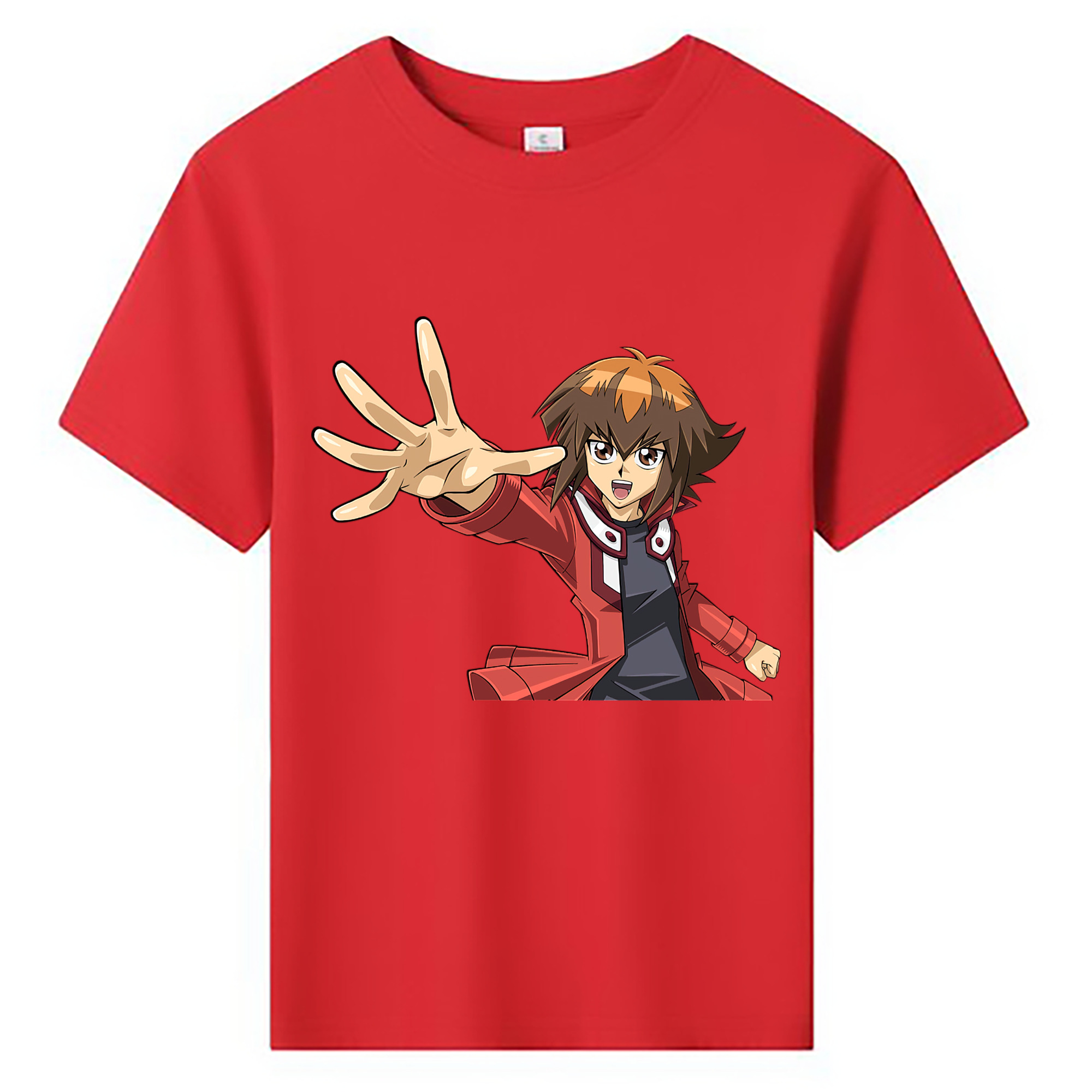 （画像用） 遊☆戯☆王 Yu-Gi-Oh! 綿100％キッズTシャツ（フロントプリント）