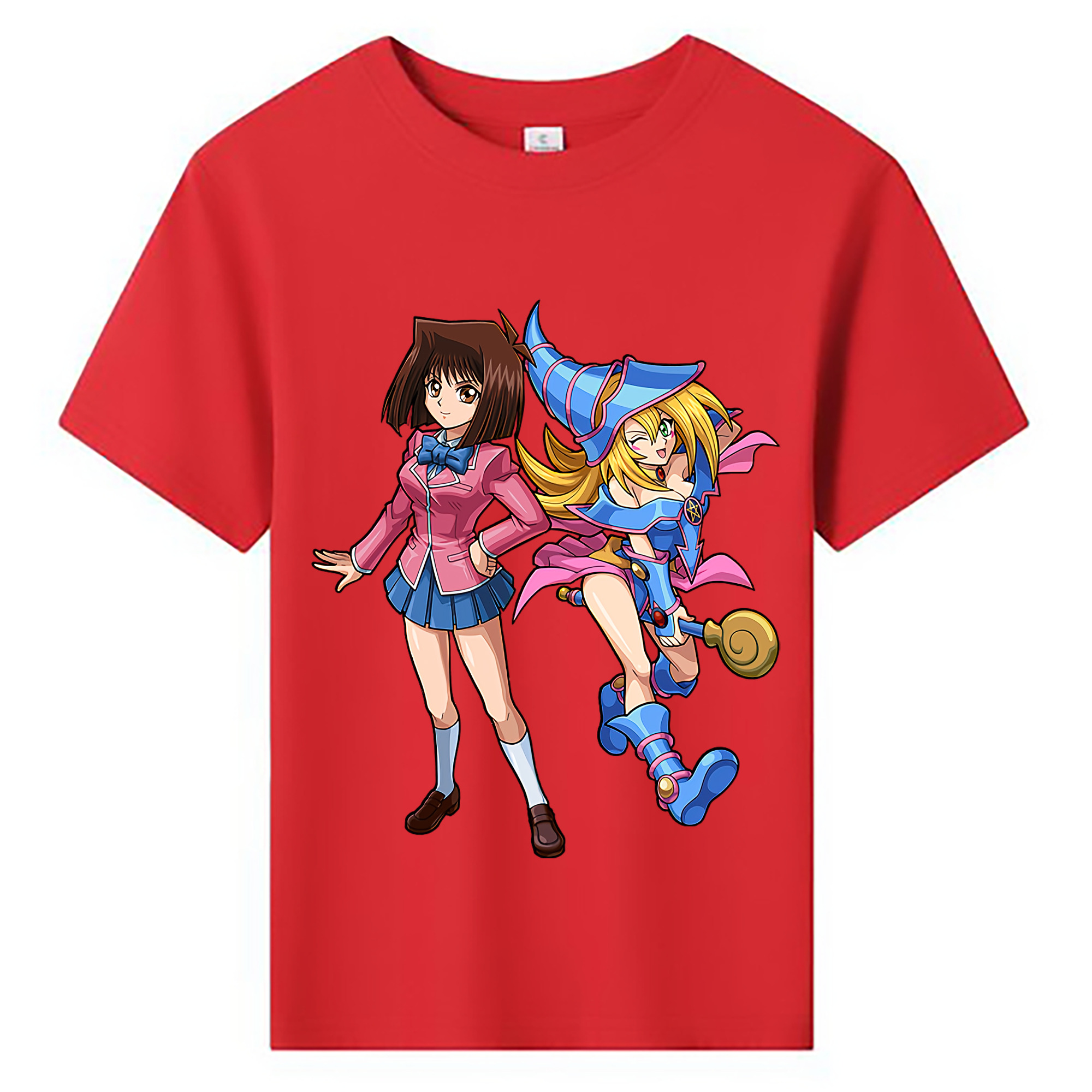 （画像用） 遊☆戯☆王 Yu-Gi-Oh! 綿100％キッズTシャツ（フロントプリント）