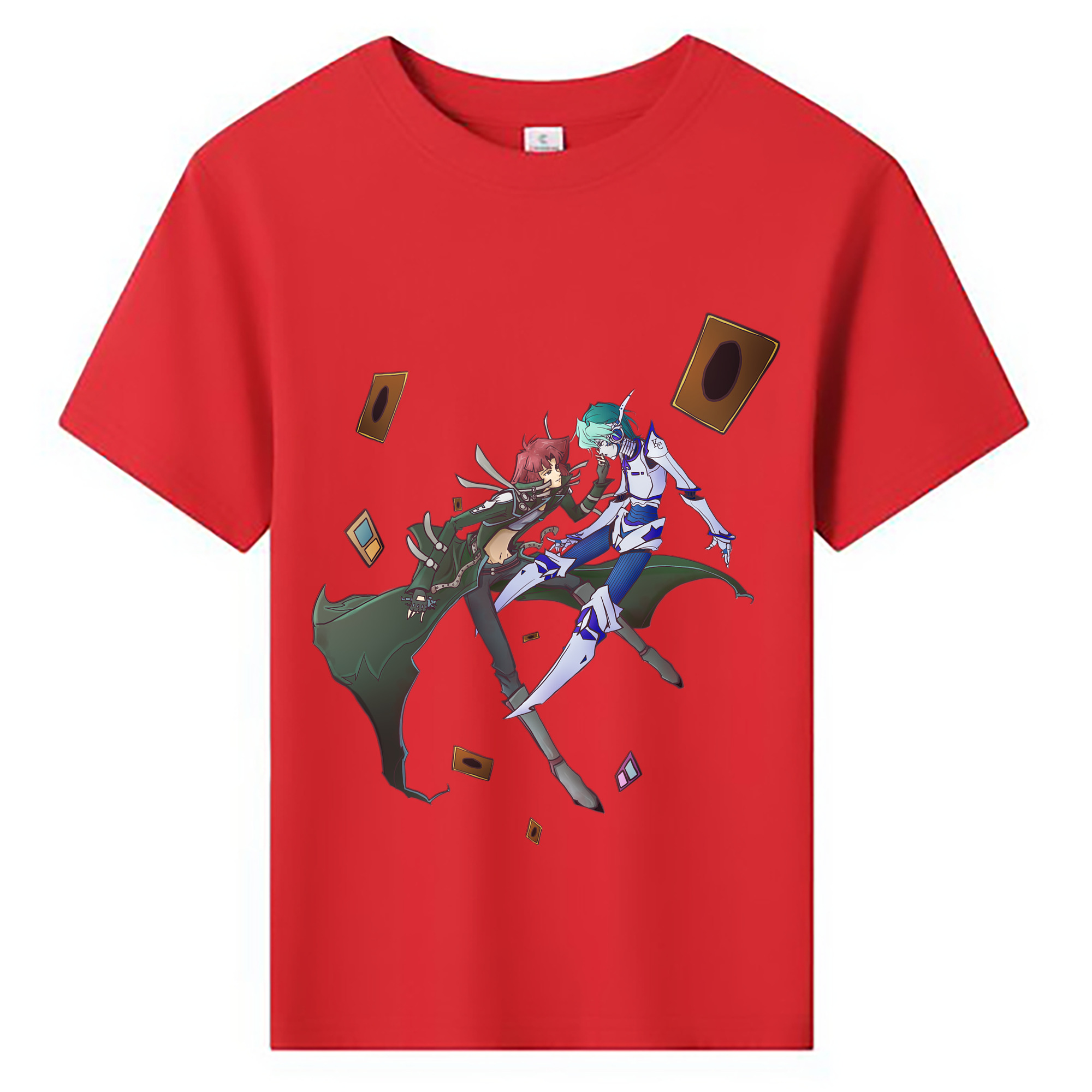 （画像用） 遊☆戯☆王 Yu-Gi-Oh! 綿100％キッズTシャツ（フロントプリント）