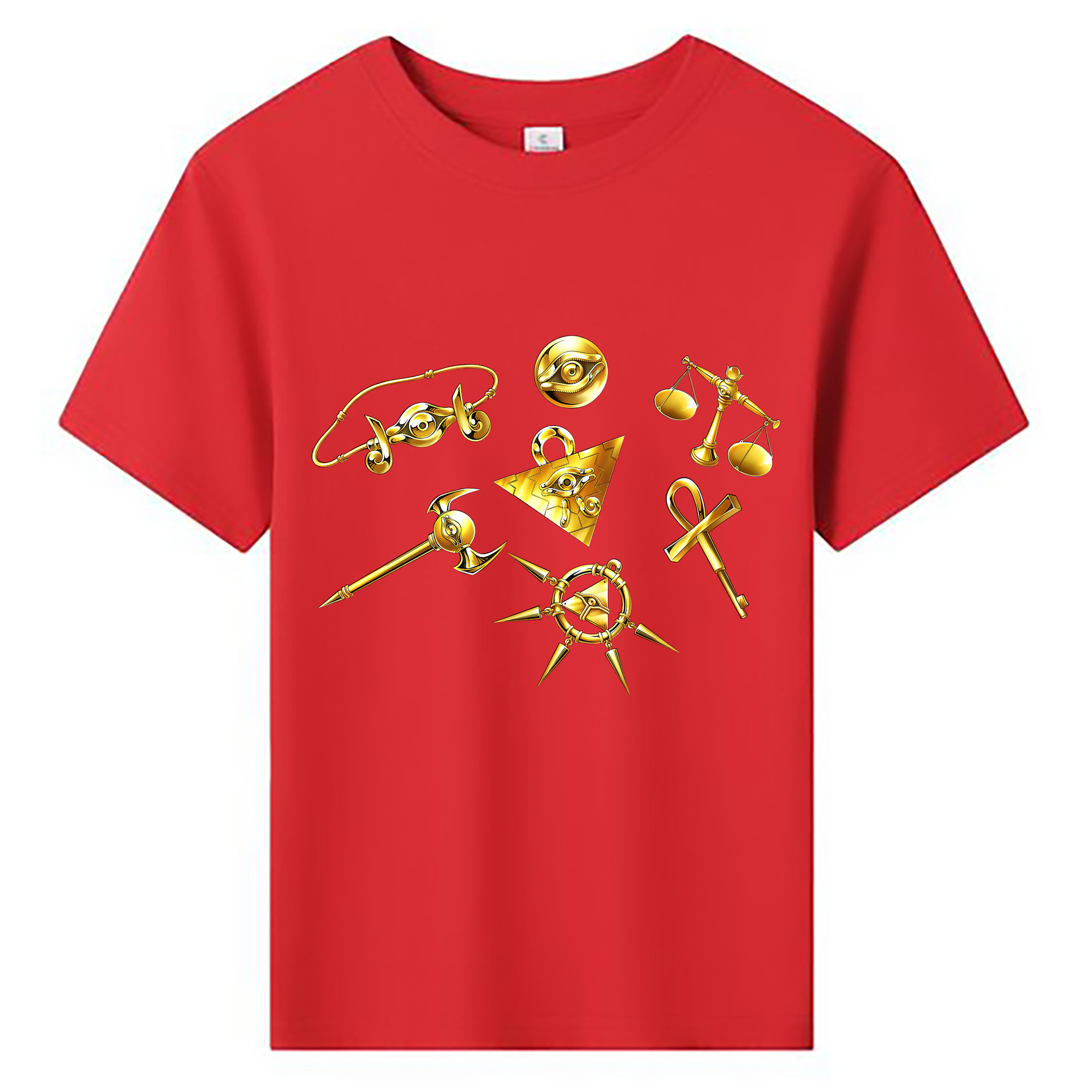 （画像用） 遊☆戯☆王 Yu-Gi-Oh! 綿100％キッズTシャツ（フロントプリント）