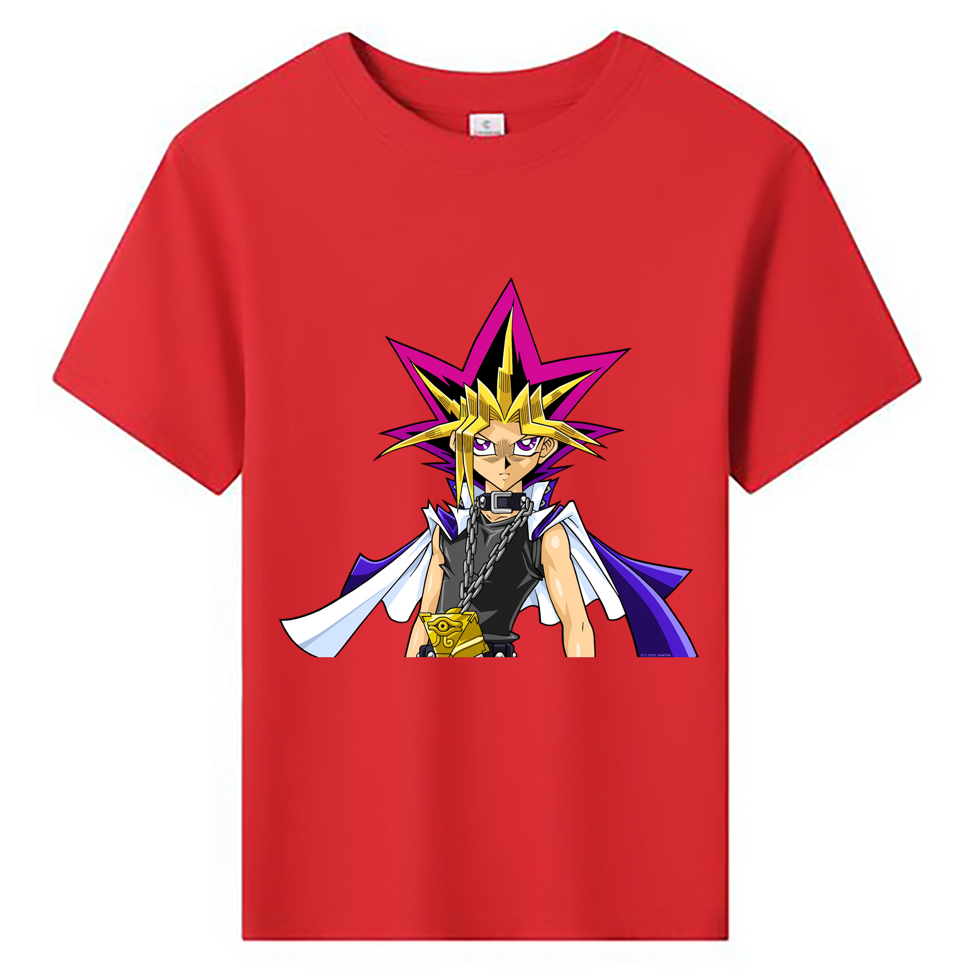 （画像用） 遊☆戯☆王 Yu-Gi-Oh! 綿100％キッズTシャツ（フロントプリント）